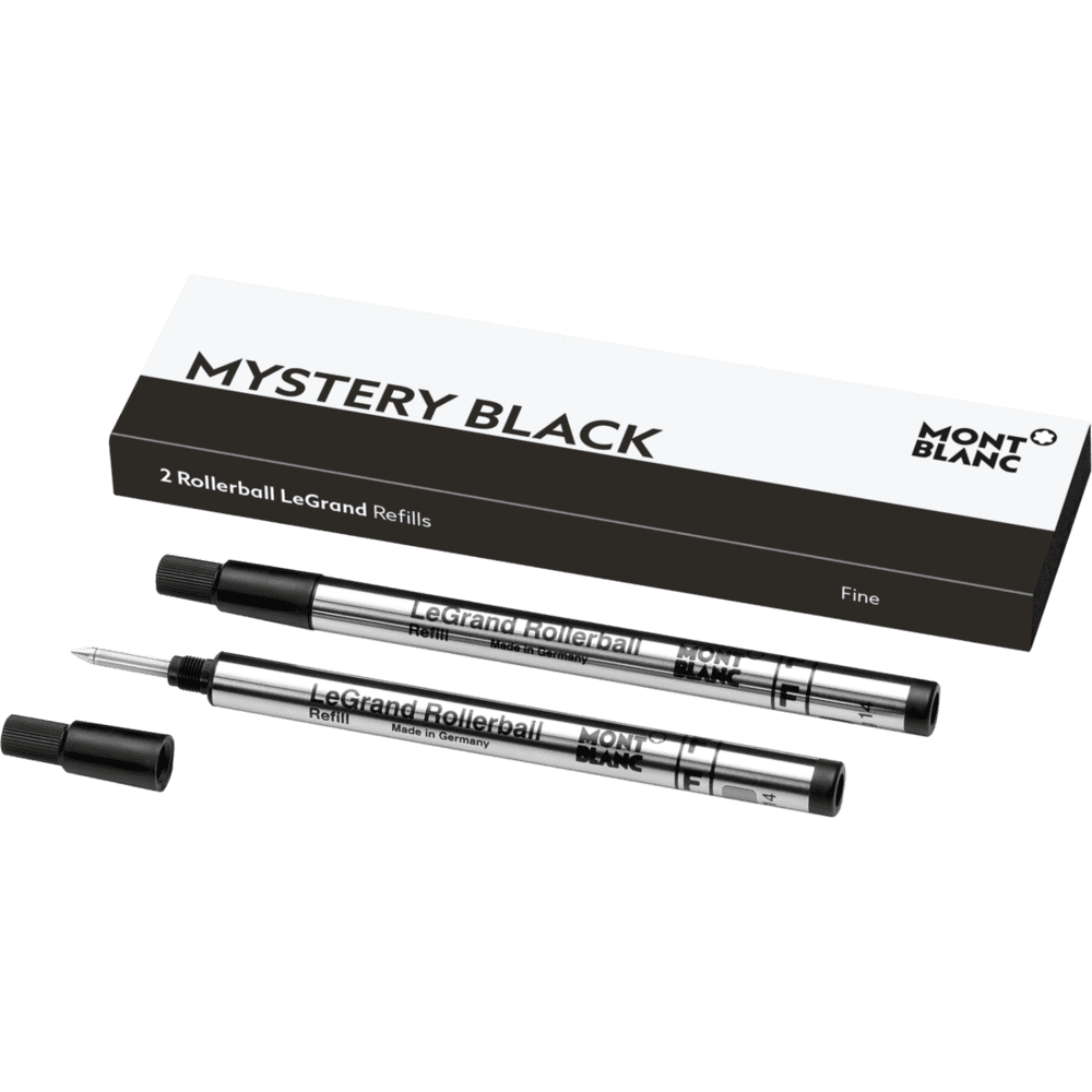 2 Rollerball LeGrand Refills Mistery Black (F, M, B)