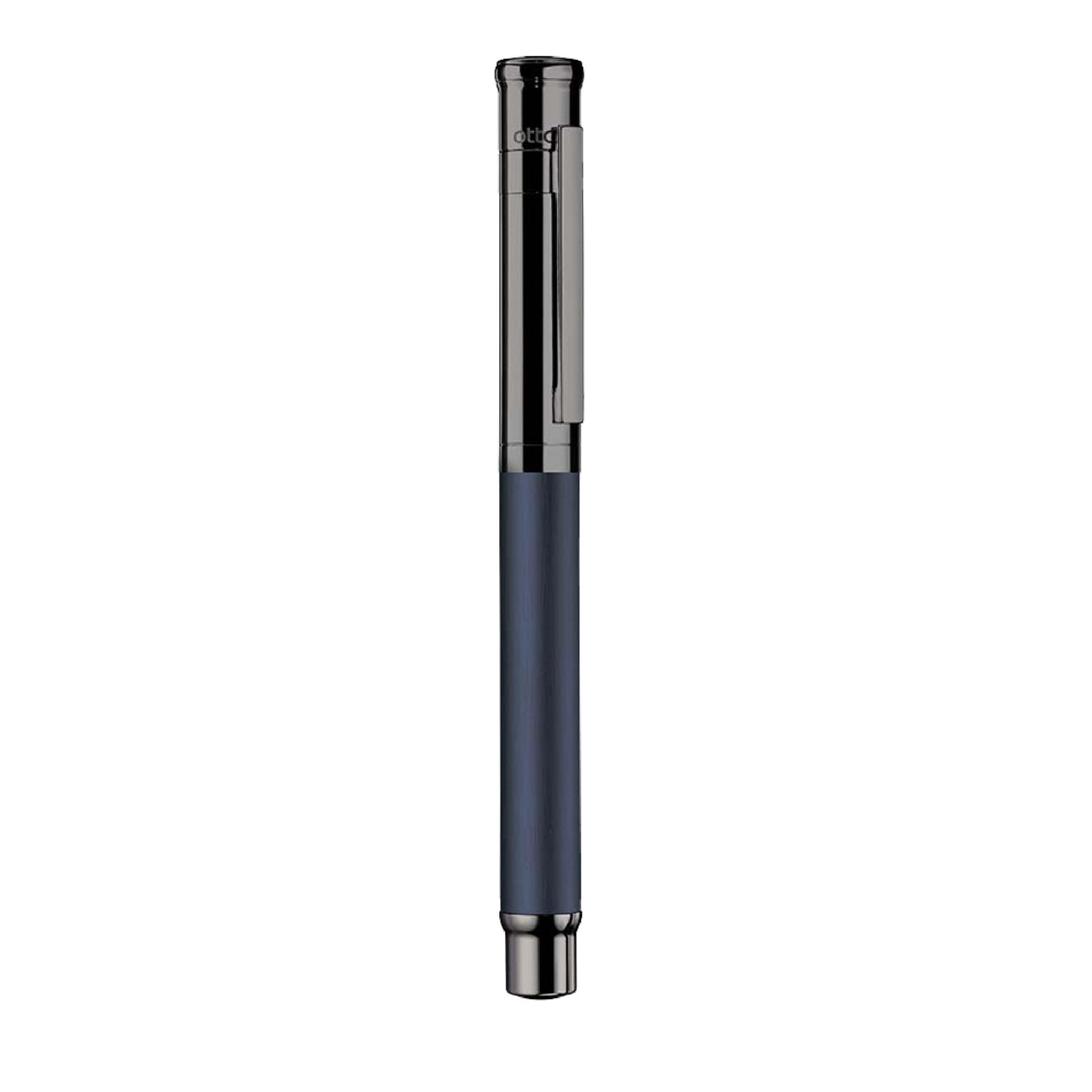 Penna a sfera design04 Matt Ruthenium Blue 