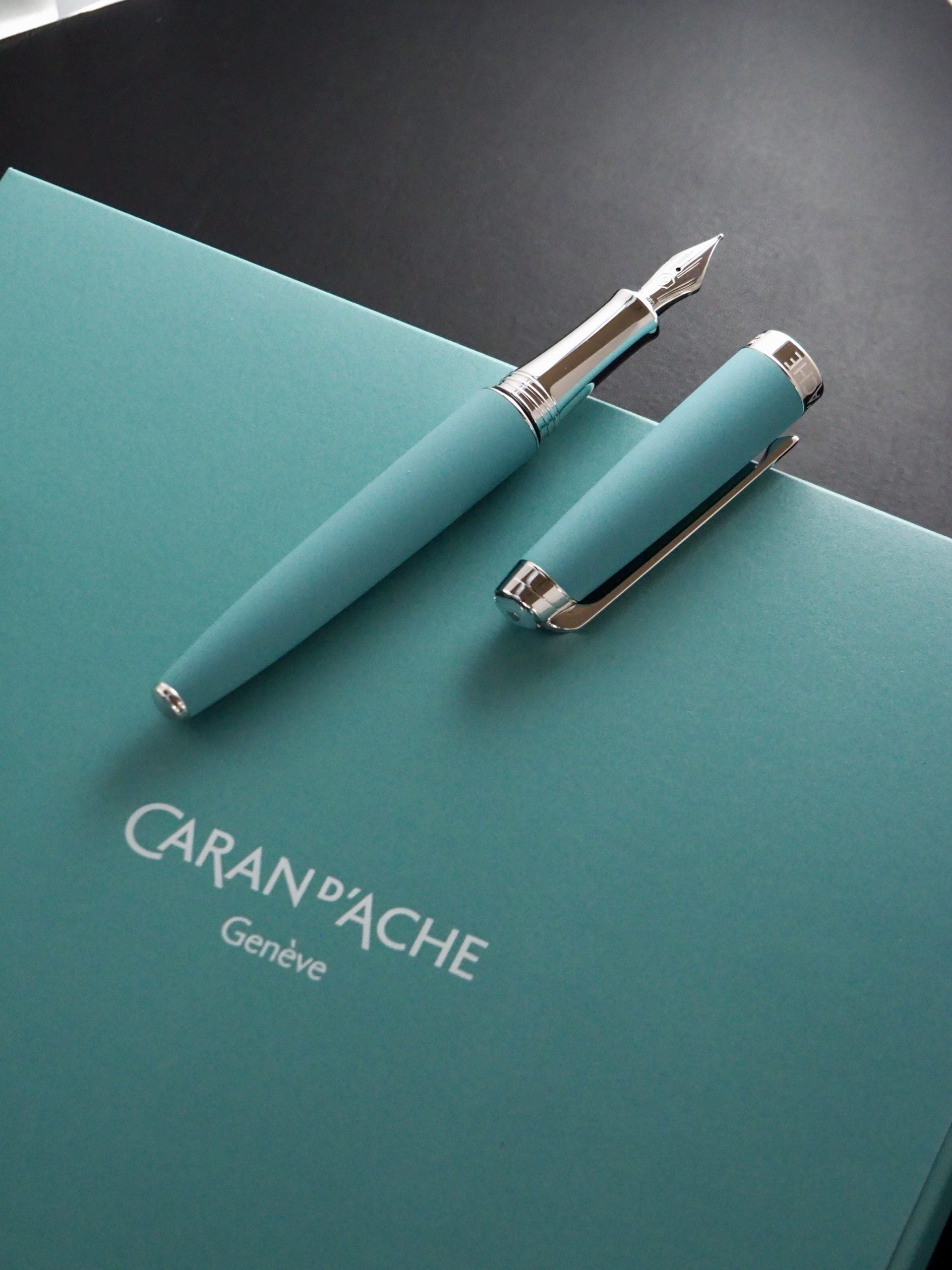 CARAN D'ACHE Leman Alpine Blue Fountain Pen