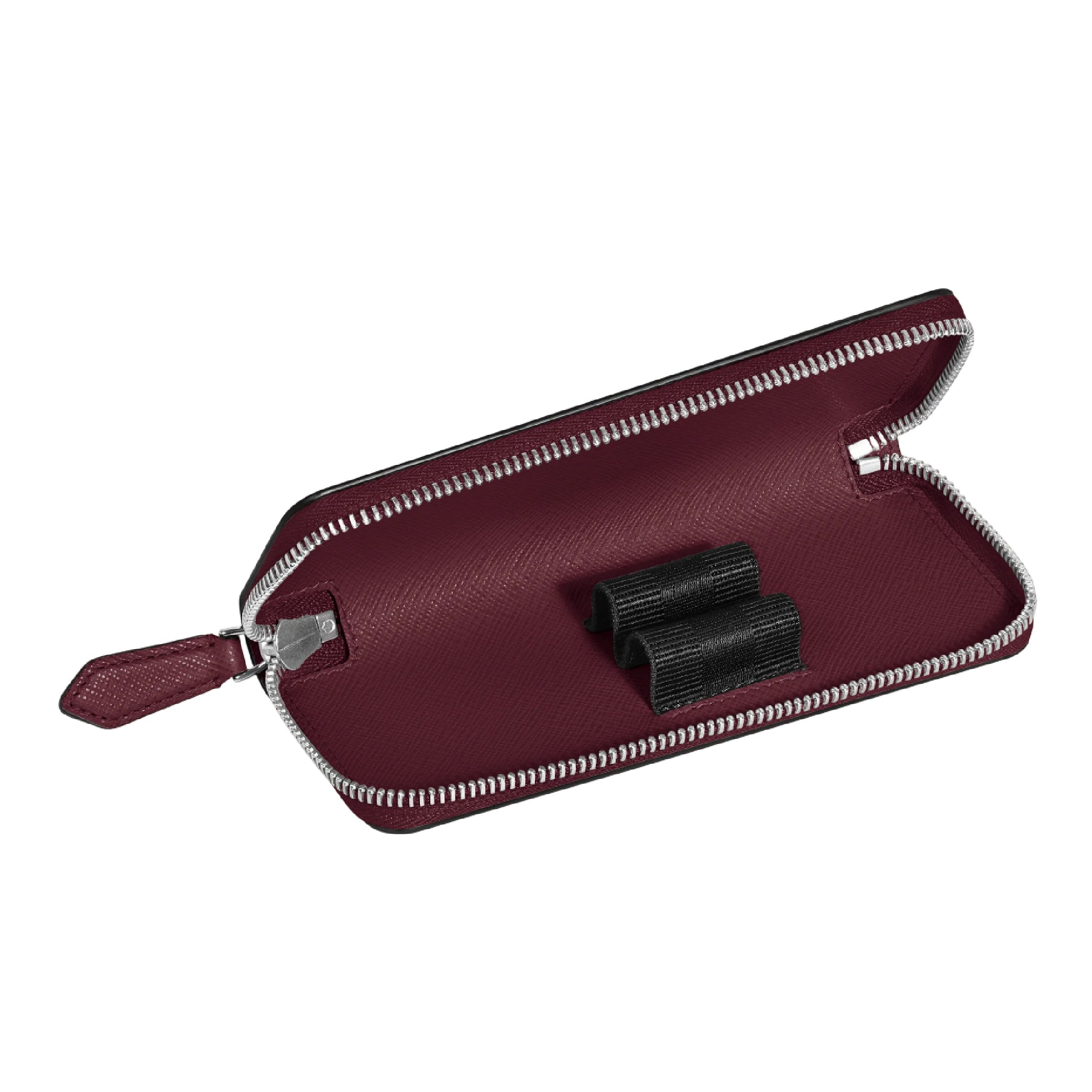 Sartorial 2 Pen Pouch Zip Cassis