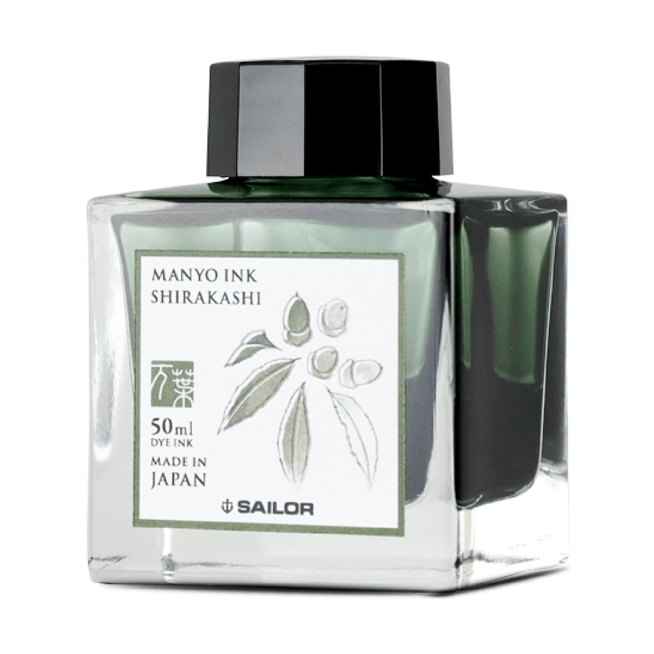 SAILOR Manyo Inchiostro Shirakashi, 50ml