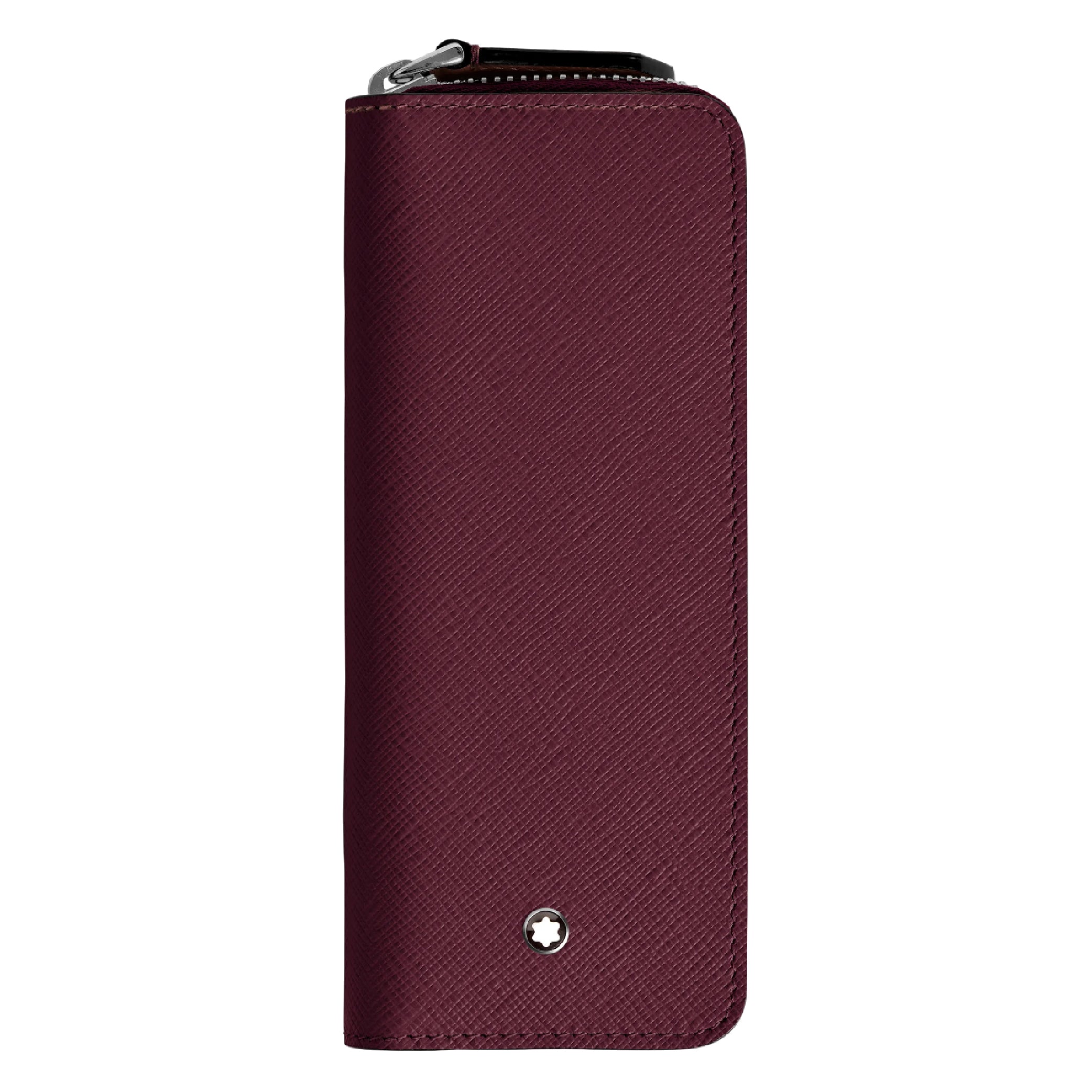 Sartorial 2 Pen Pouch Zip Cassis