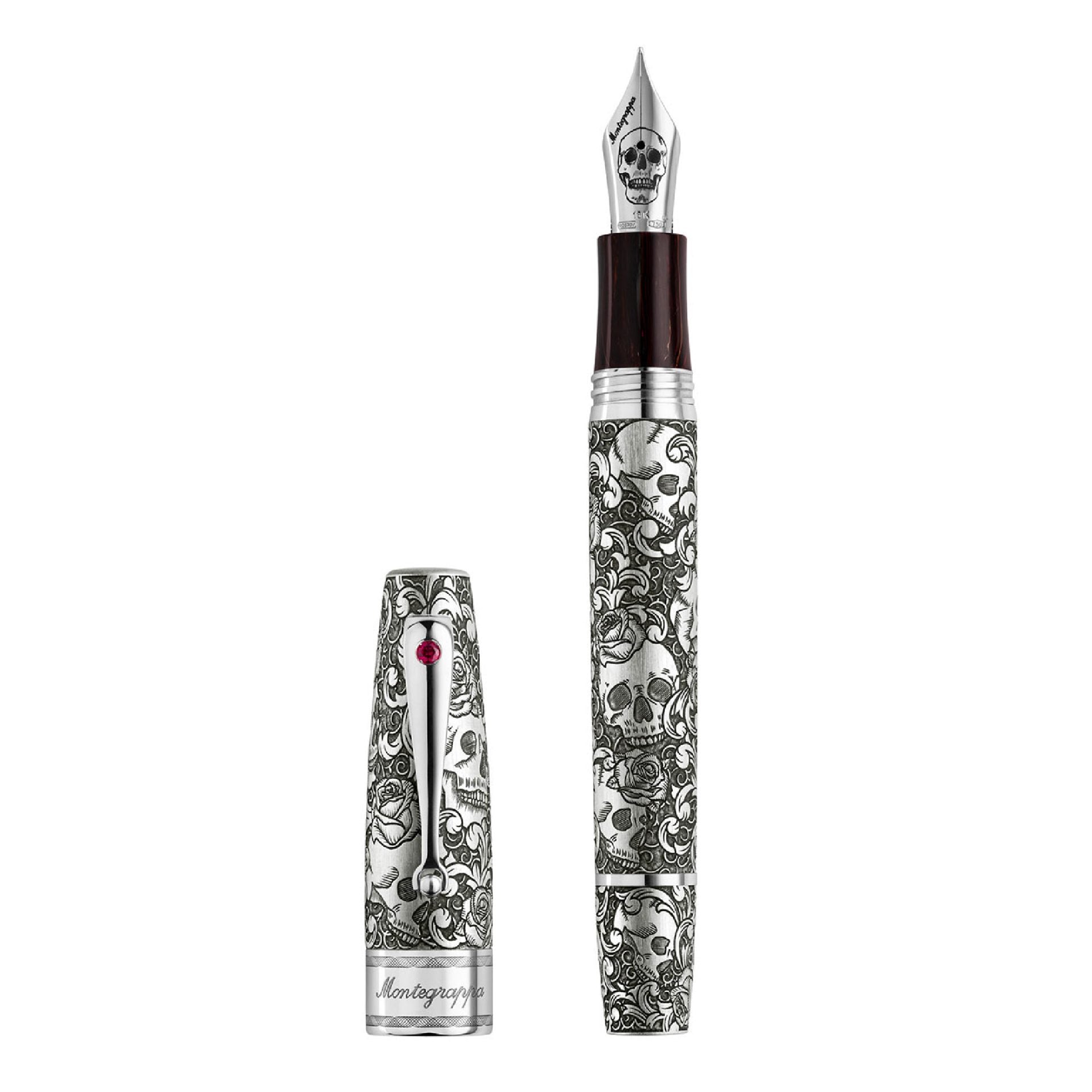 Extra Skulls & Roses Special Edition Fountain Pen