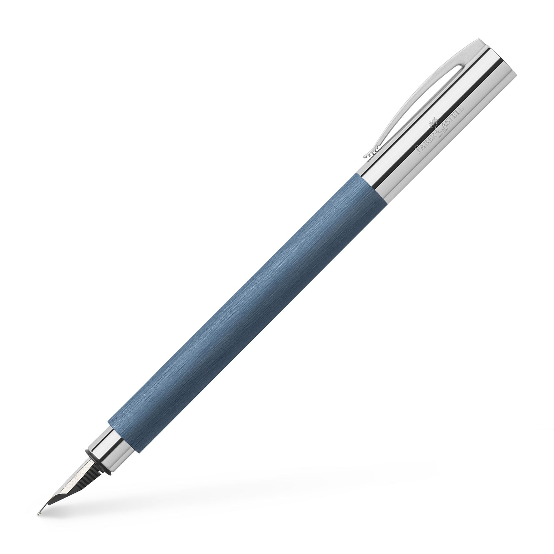 Ambition Blue Resin Fountain Pen