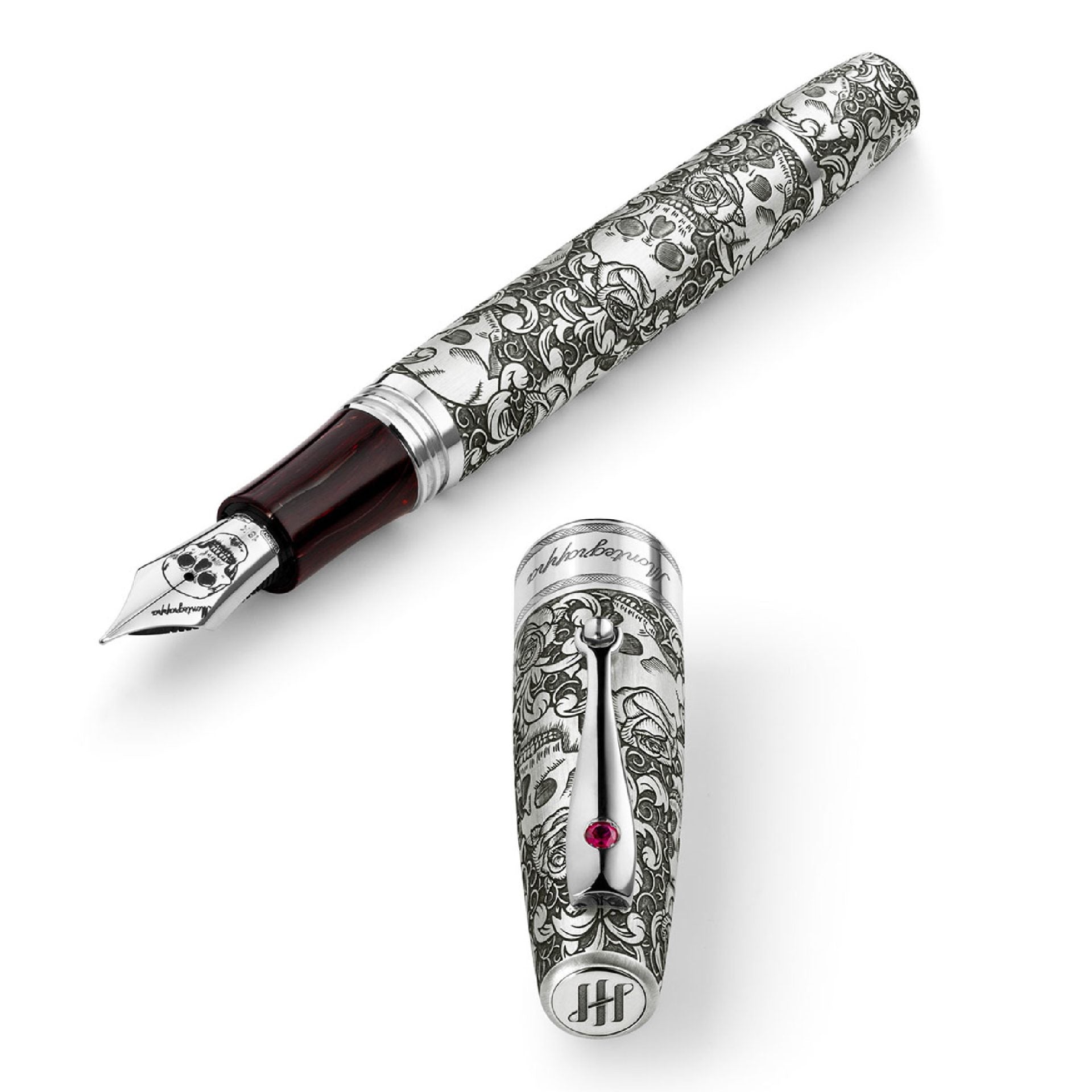 Extra Skulls & Roses Special Edition Fountain Pen