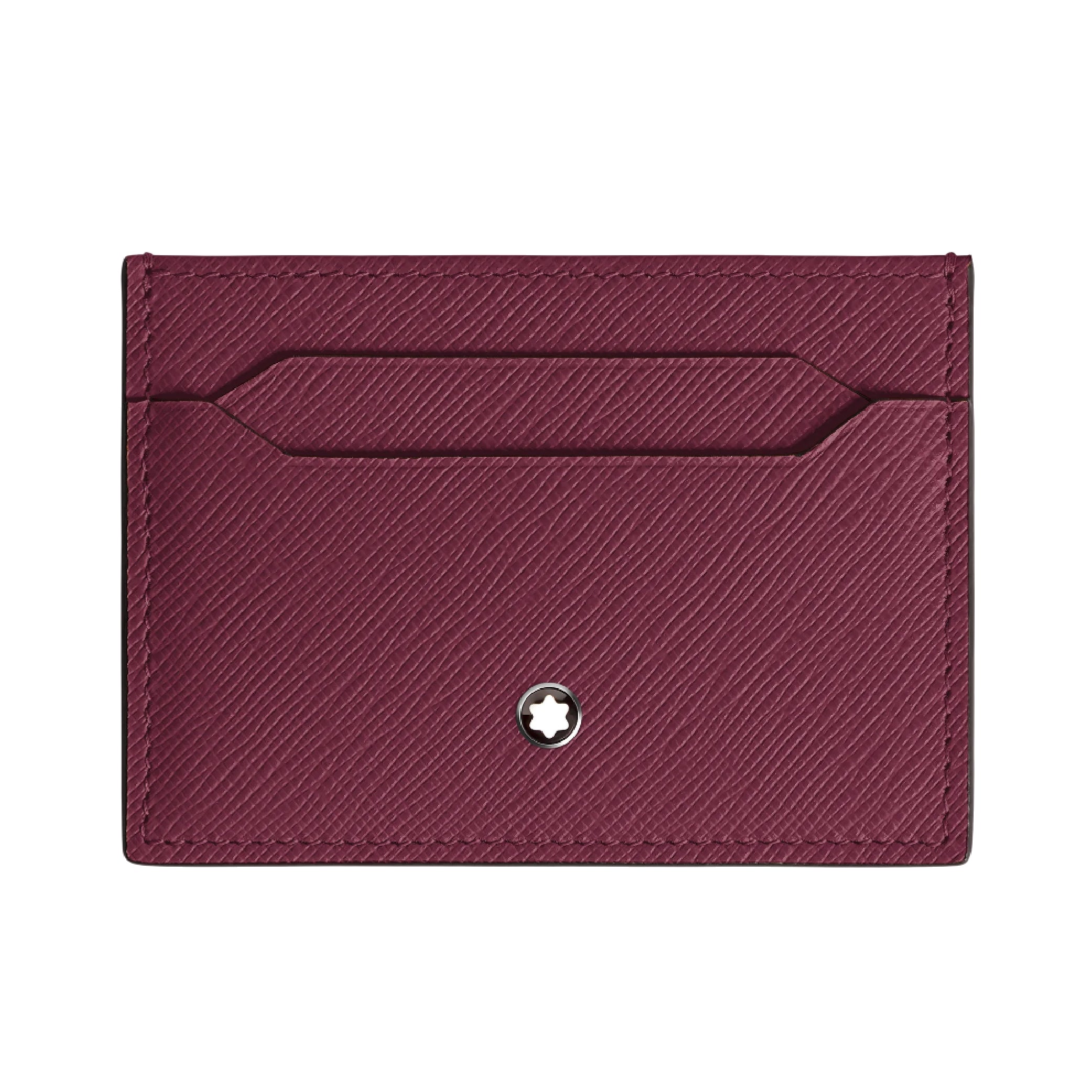 Sartorial Card Holder 5cc Cassis