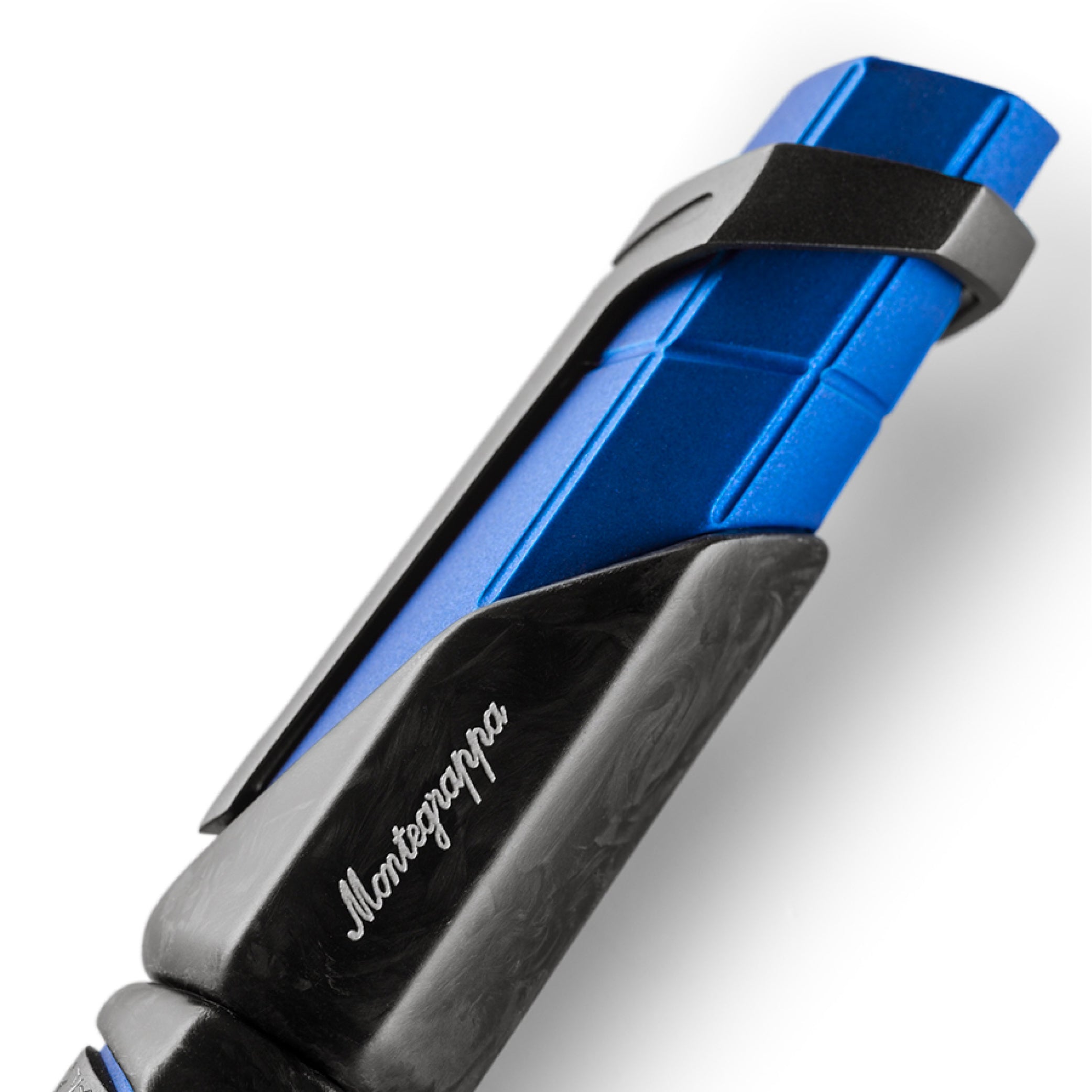 Penna stilografica Montegrappa Automobili Lamborghini 60° Blu Aegeus in edizione limitata