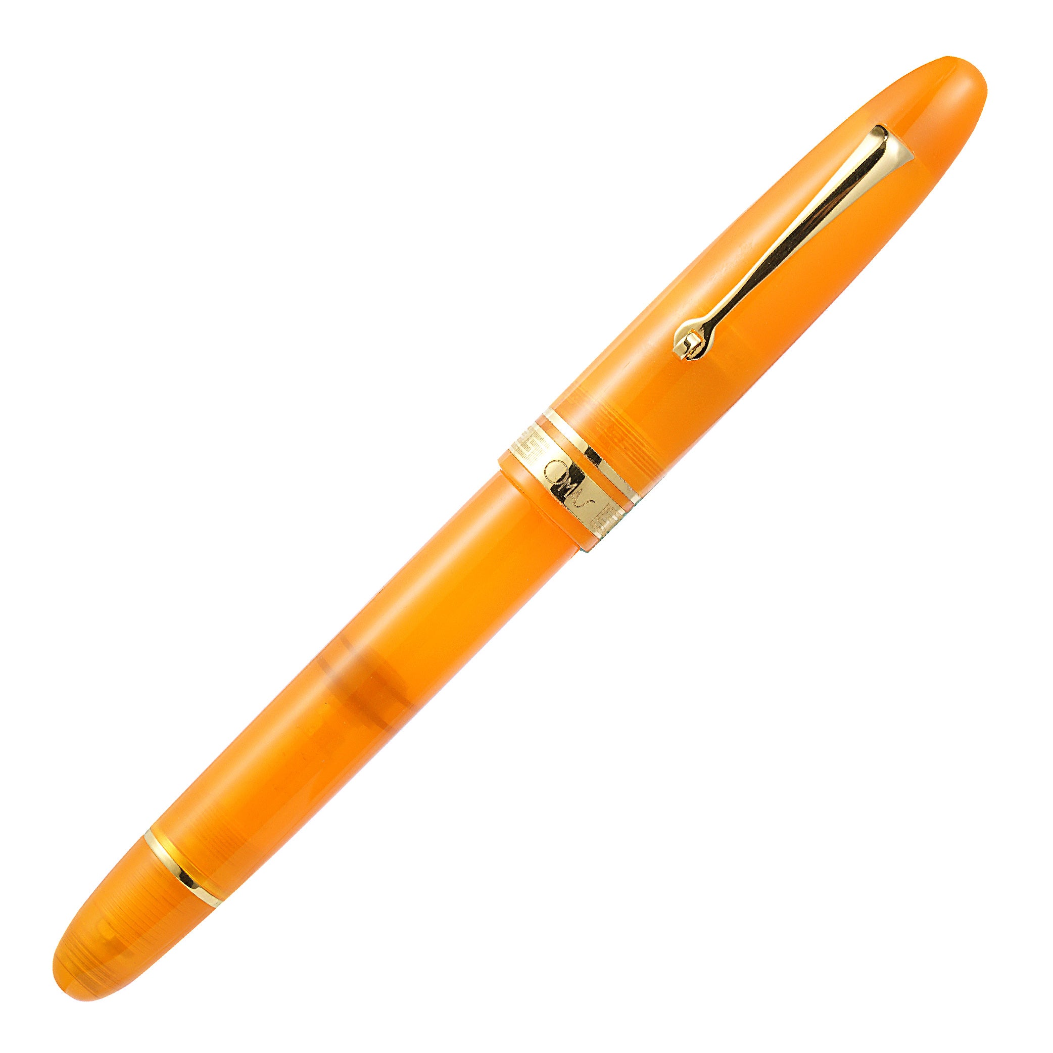 OMAS Ogiva Arancione Gold Trim Fountain Pen