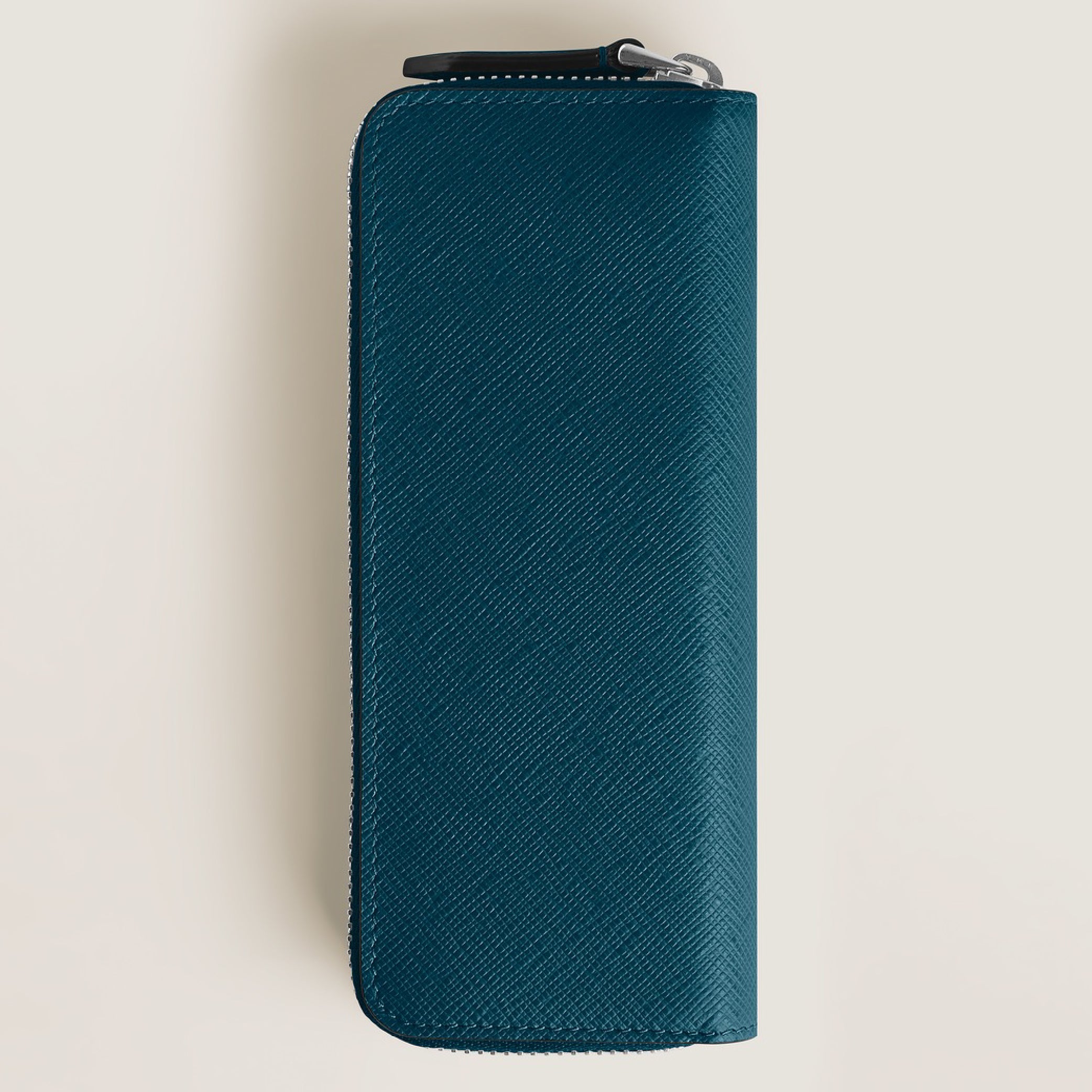 MONTBLANC Sartorial 2 Pen Pouch Zip Cyprus Blue