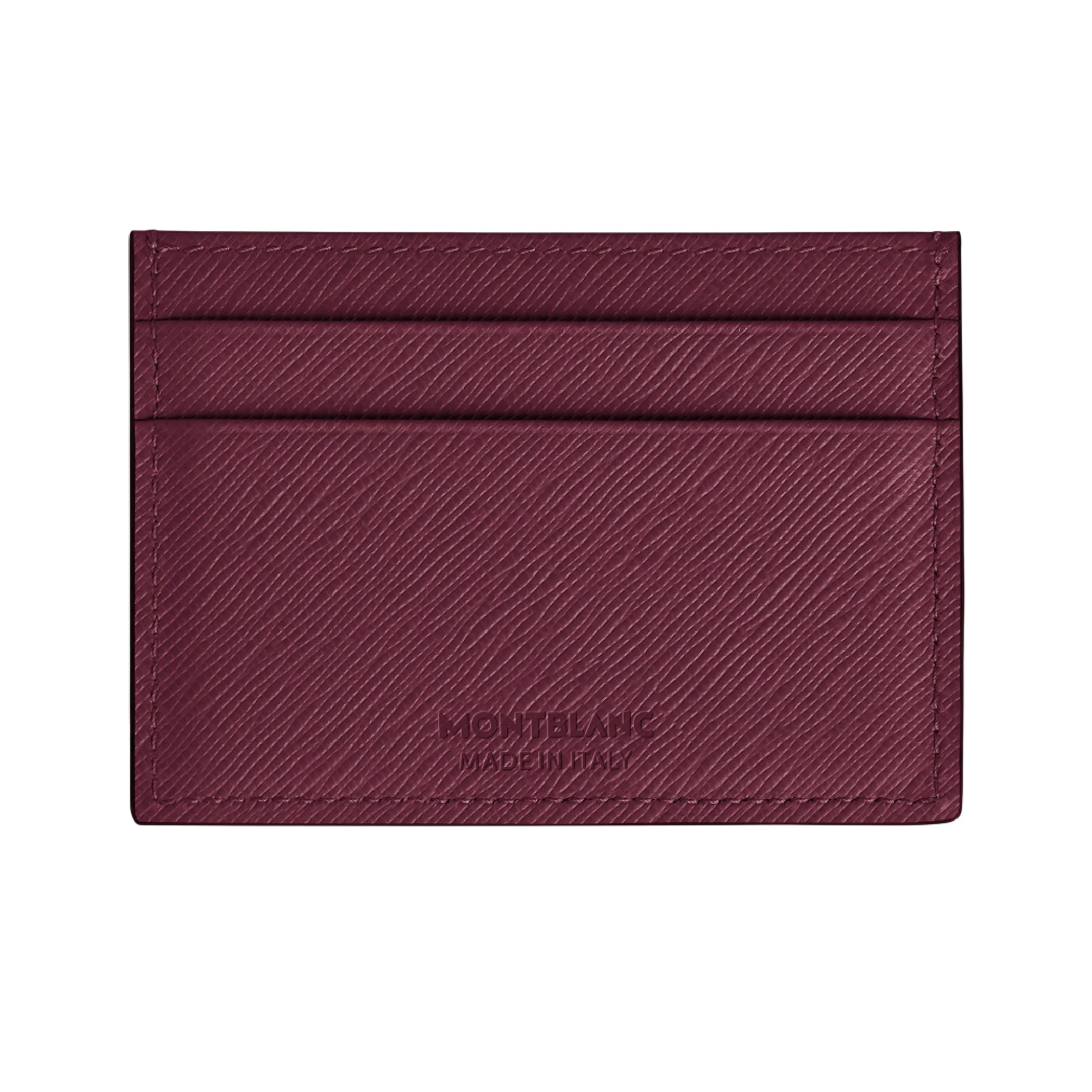 Sartorial Card Holder 5cc Cassis