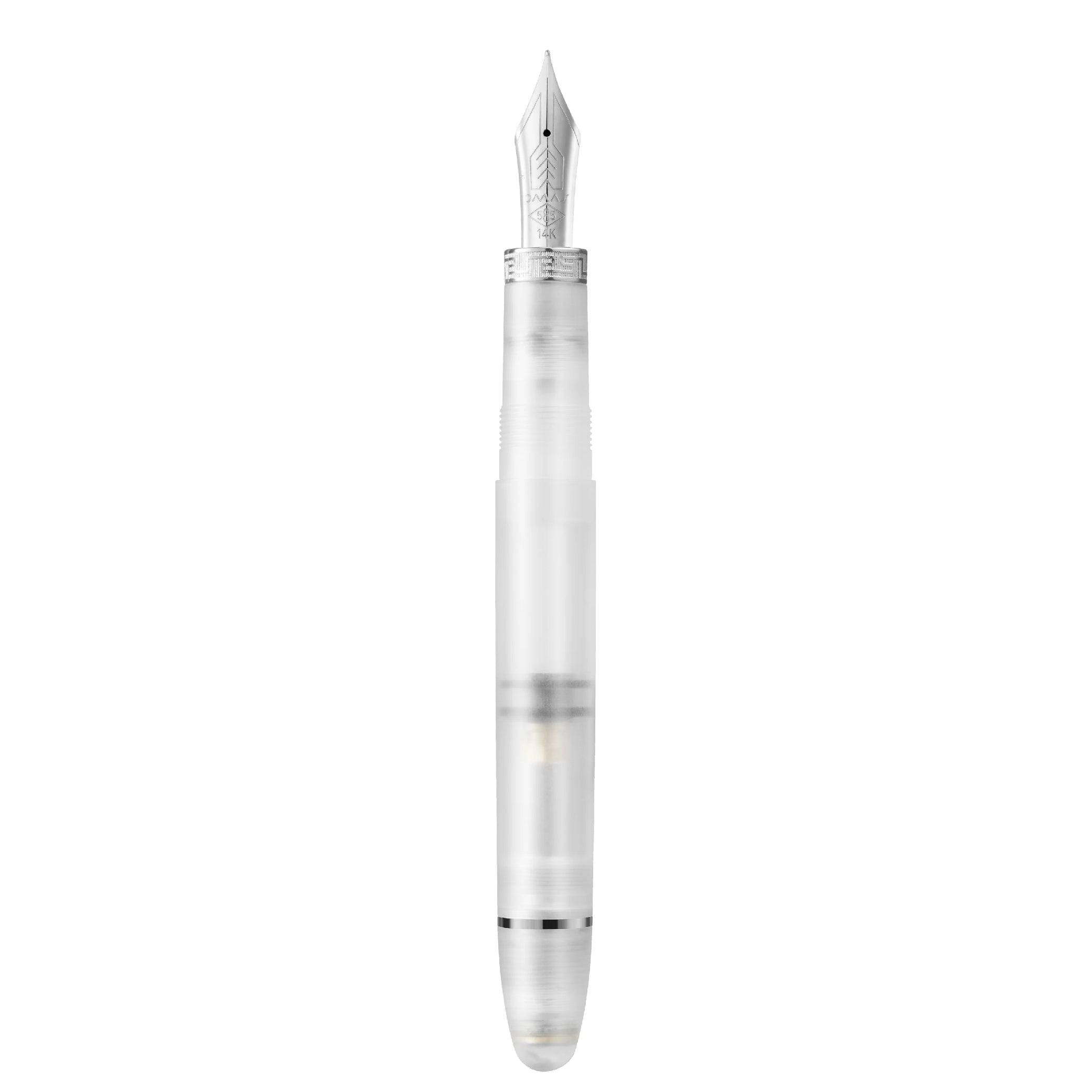 OMAS Ogiva Demonstrator Silver Trim Fountain Pen