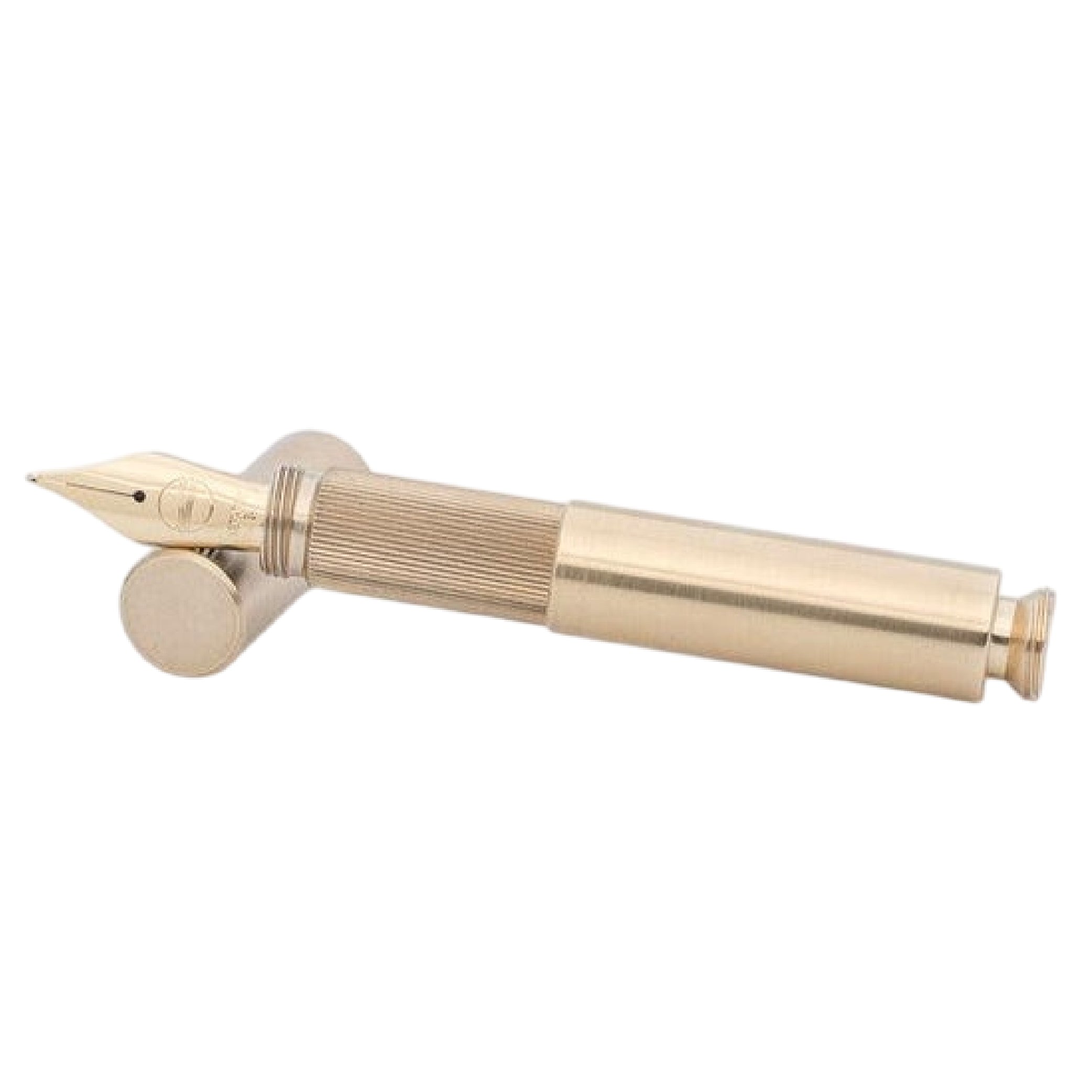 Pocketmaster Brushed Brass Fountain Pen