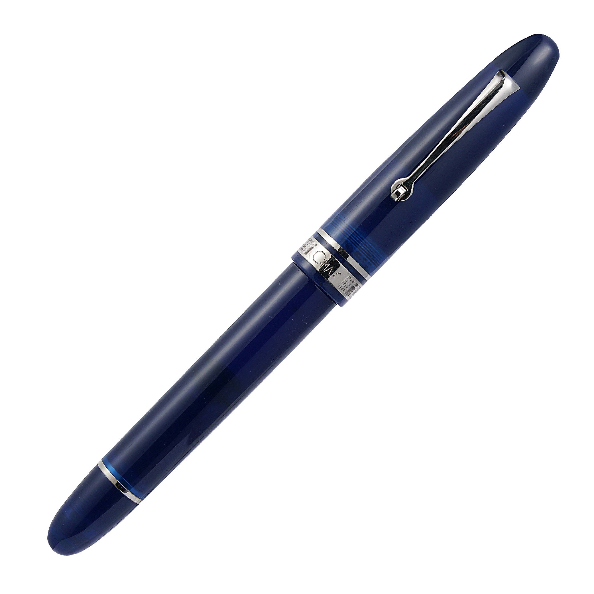 OMAS Ogiva Blu Silver Trim Fountain Pen