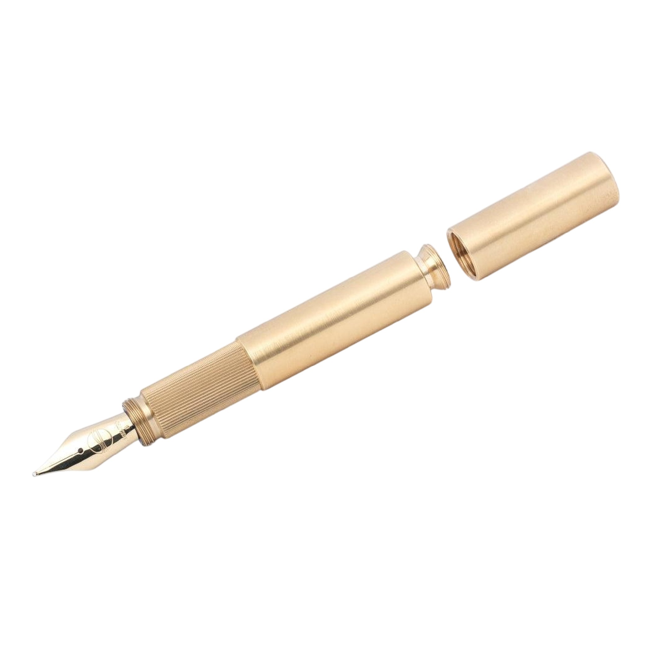 Pocketmaster Brushed Brass Fountain Pen