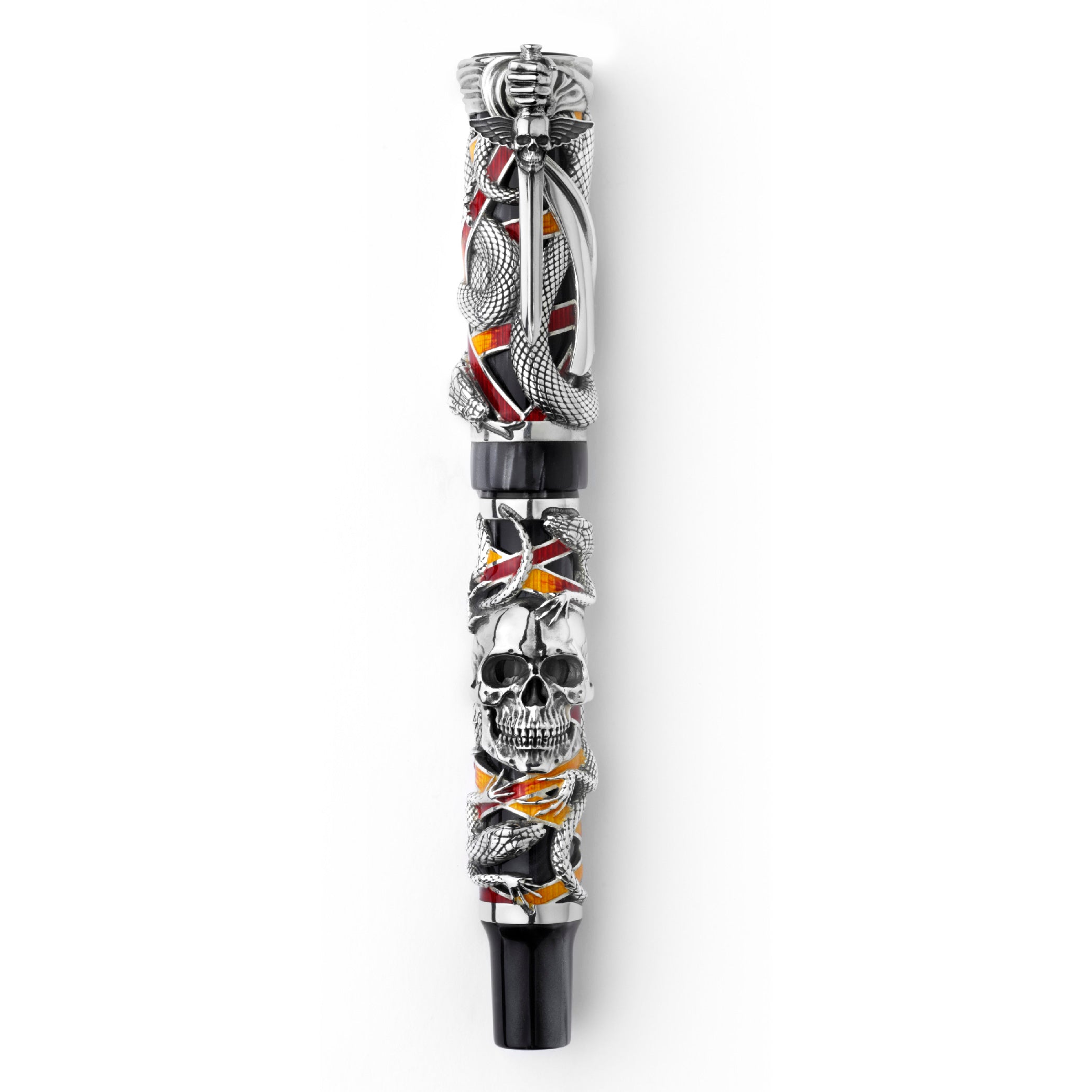 Montegrappa Chaos Silver Füllfederhalter in limitierter Auflage