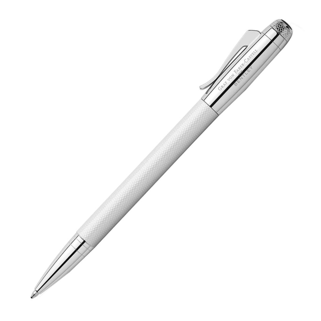 GRAF VON FABER CASTELL für Bentley White Satin Kugelschreiber