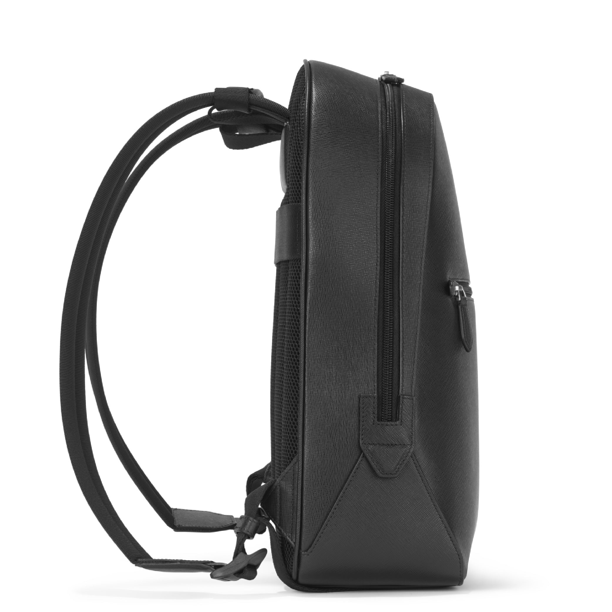 Sartorial Small Black Backpack