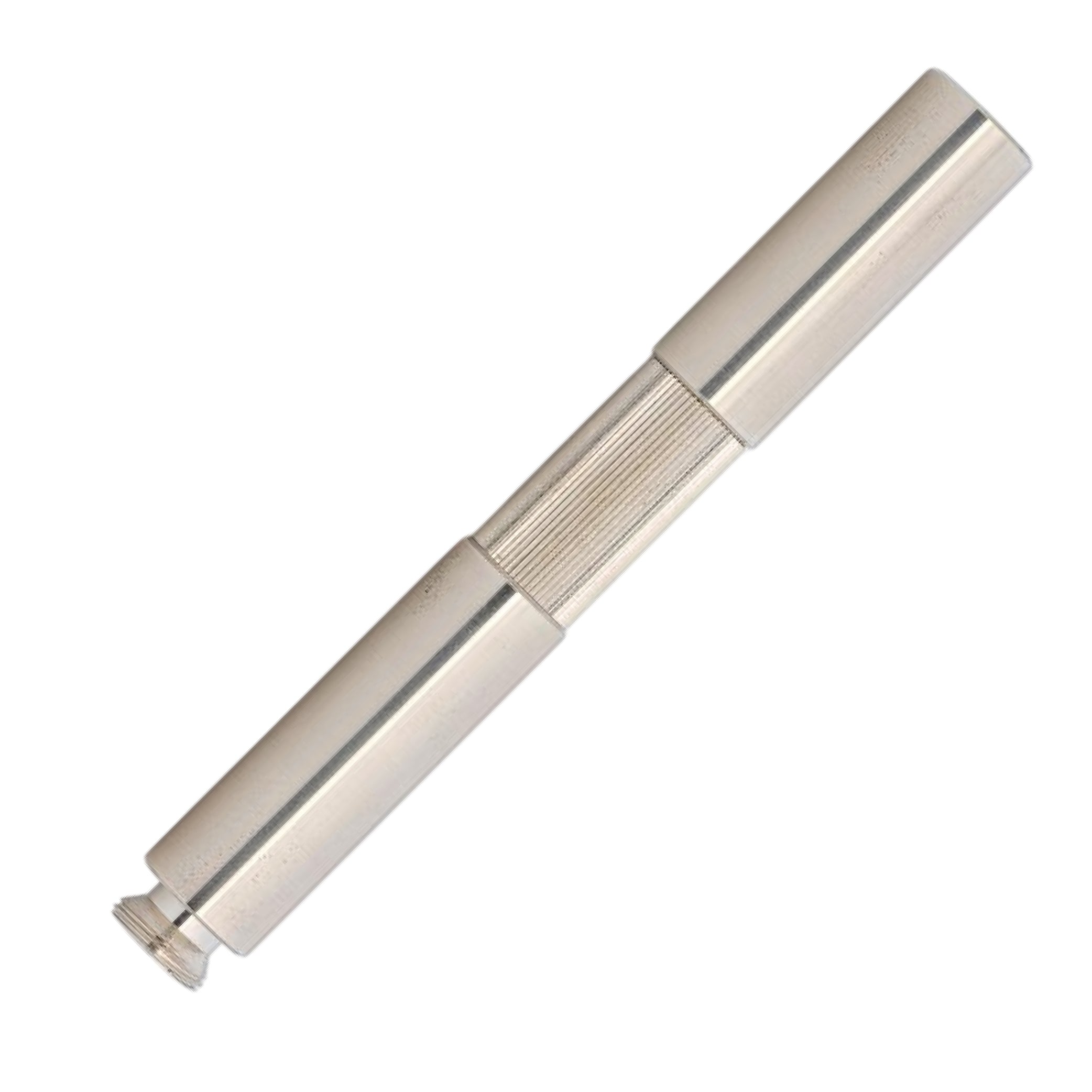 Pocketmaster Brushed Nickel Silver Fountain Pen