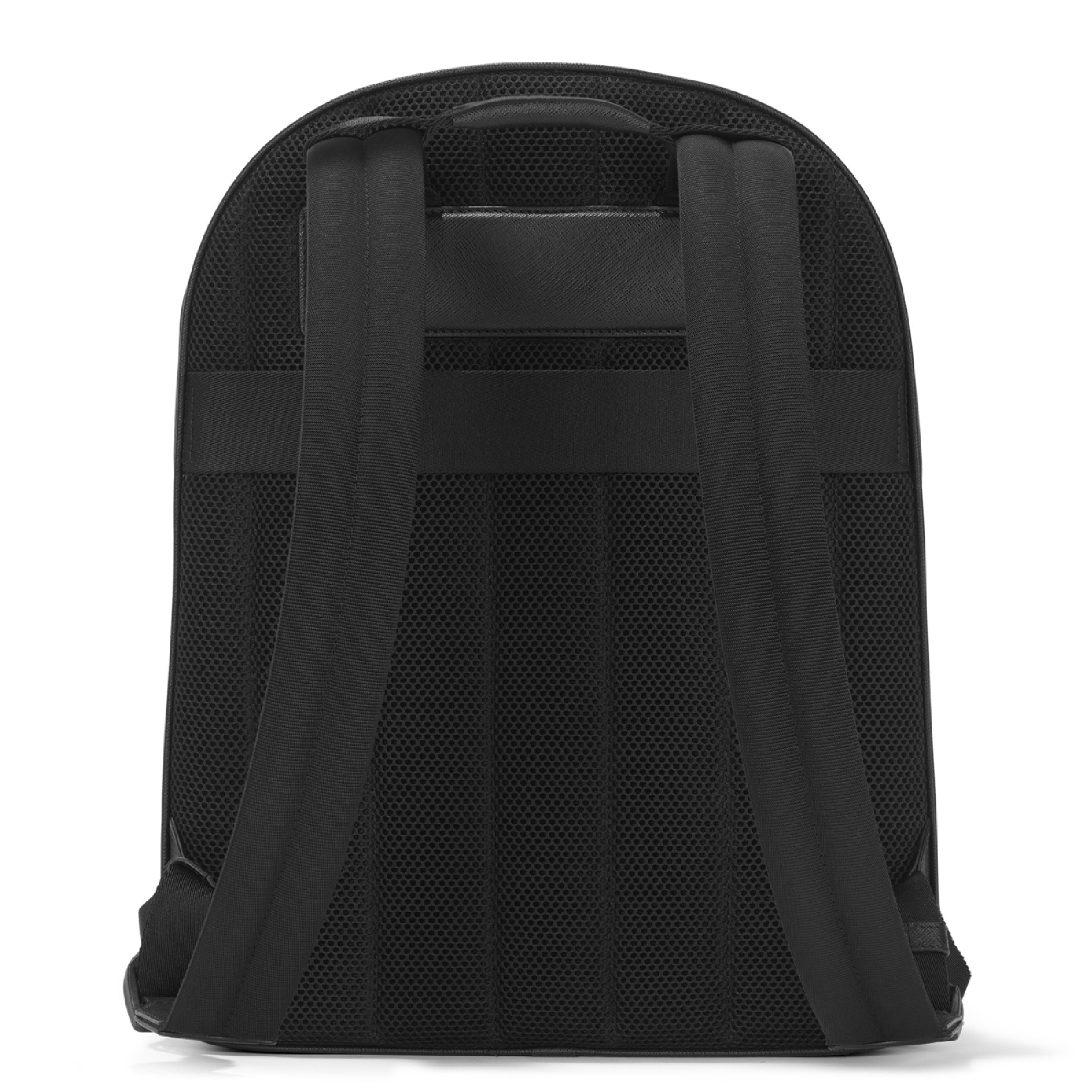 Sartorial Small Black Backpack