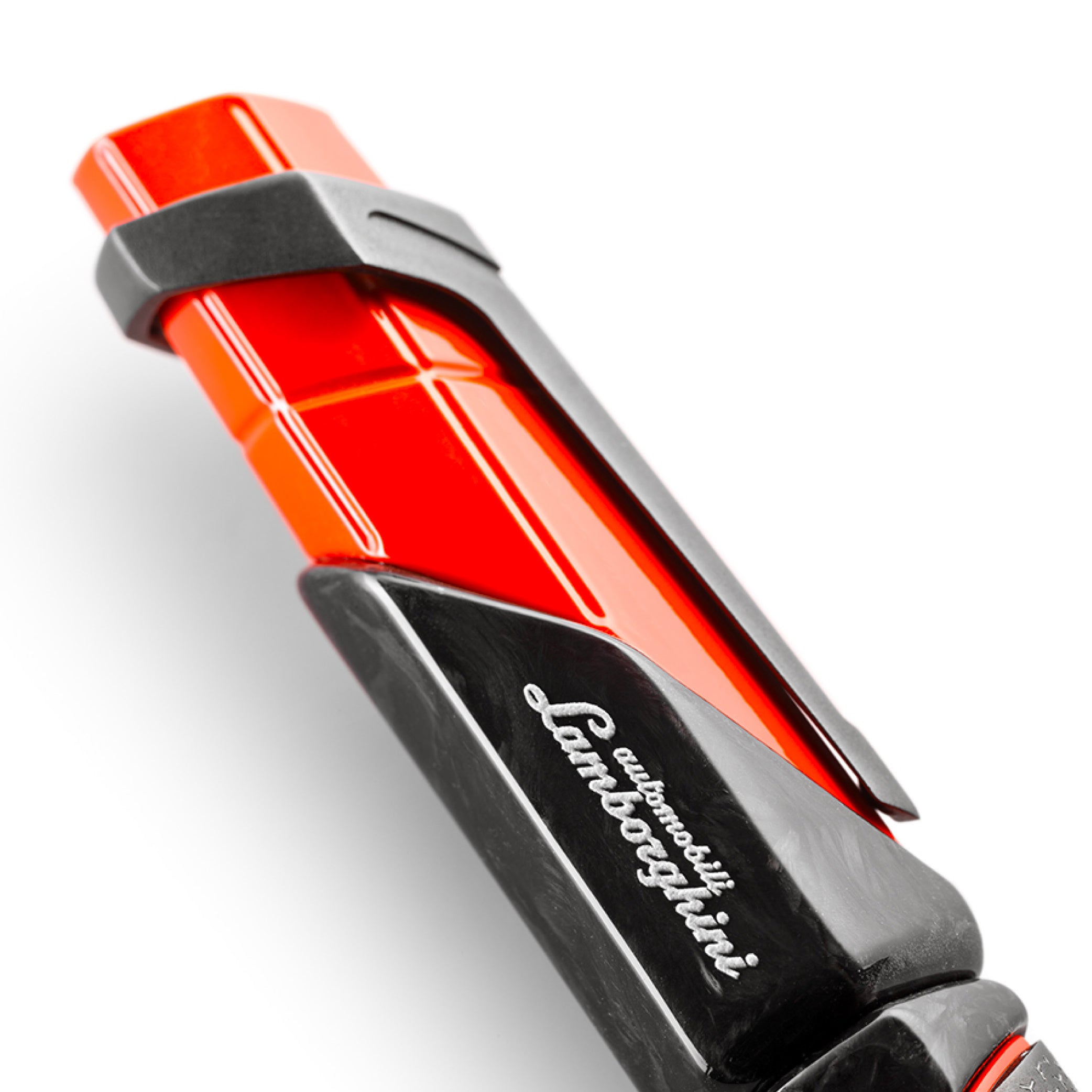 Penna stilografica Montegrappa Automobili Lamborghini 60° Arancio Apodis in edizione limitata 