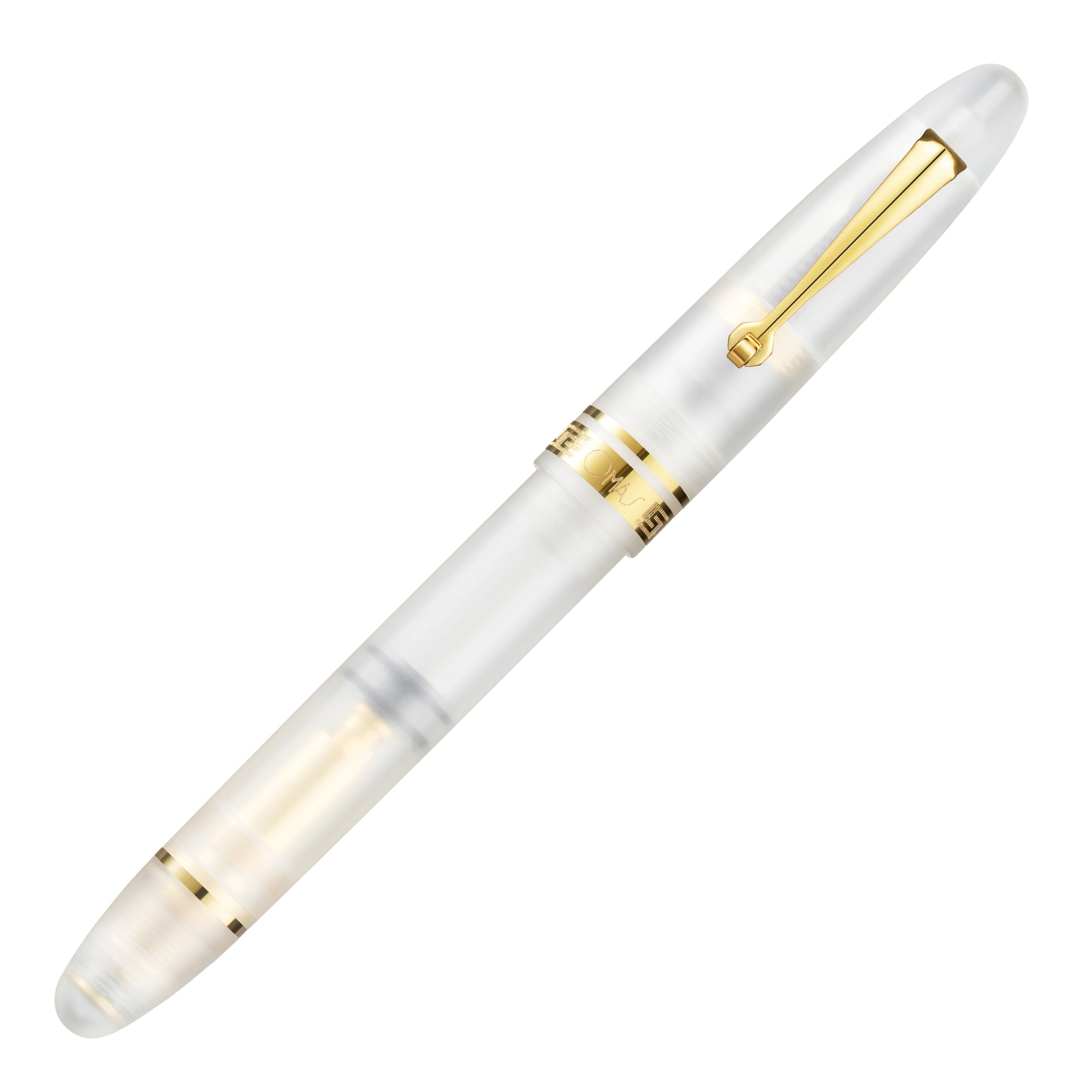 OMAS Ogiva Demonstrator Gold Trim Fountain Pen