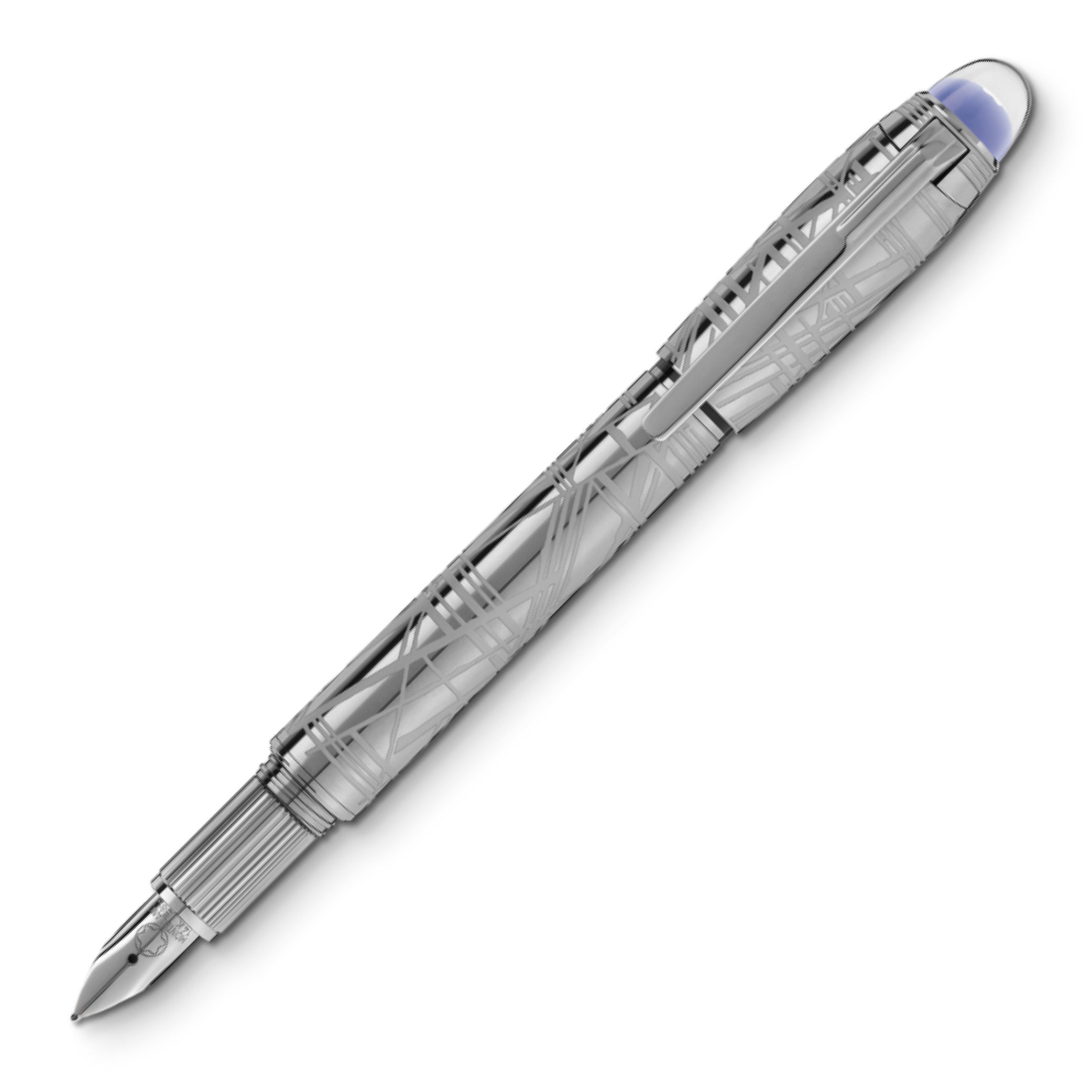 StarWalker SpaceBlue Metal Fountain Pen