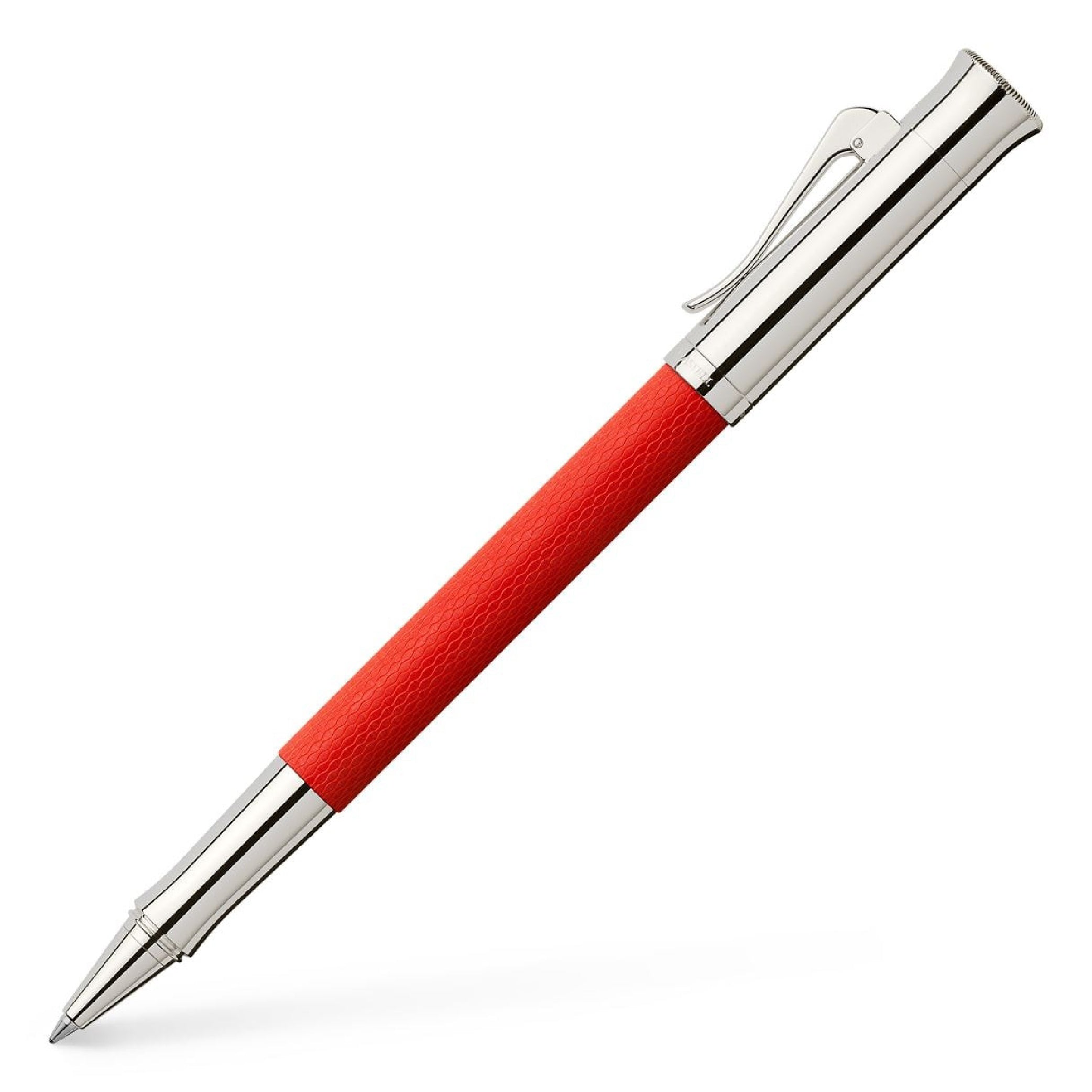 Guilloche India Red Rollerball