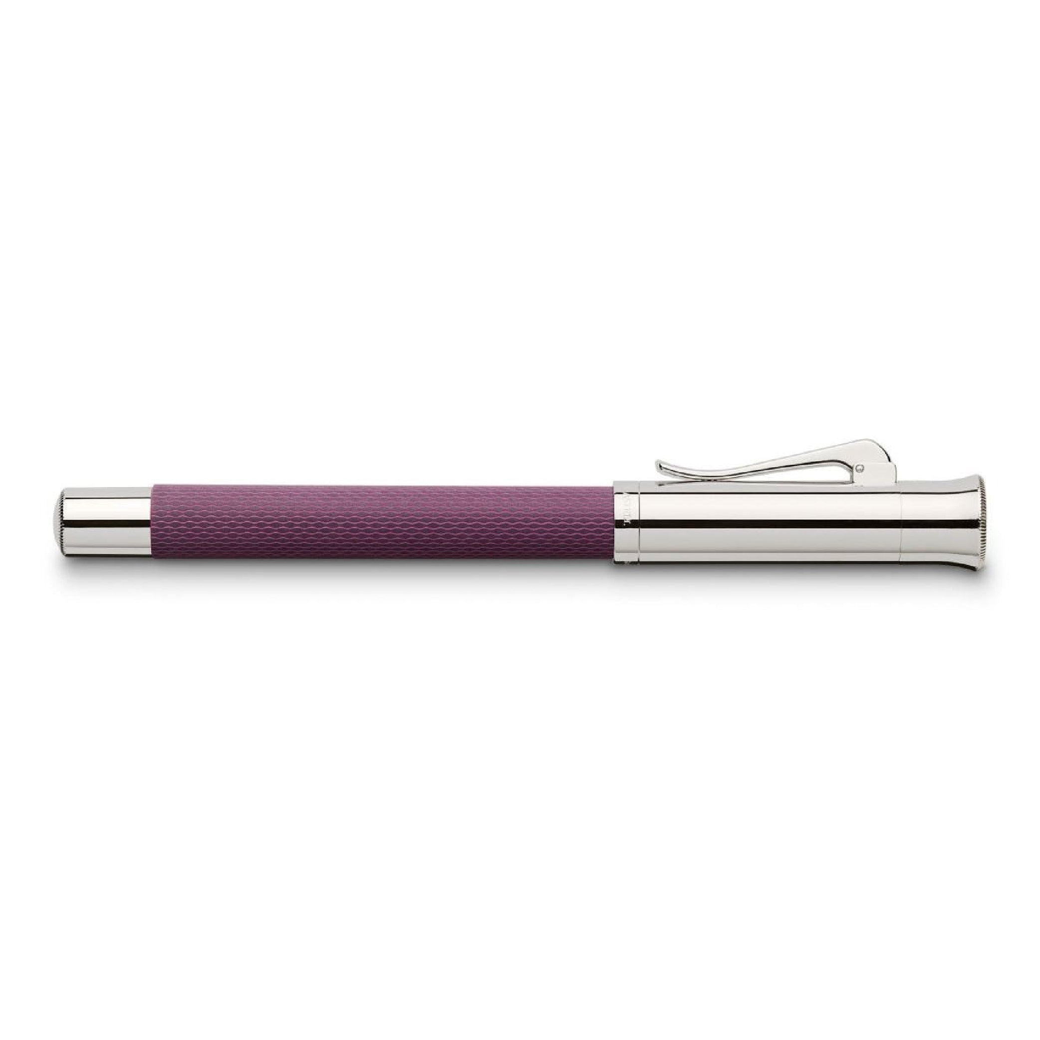 Guilloche Violet Blue Rollerball