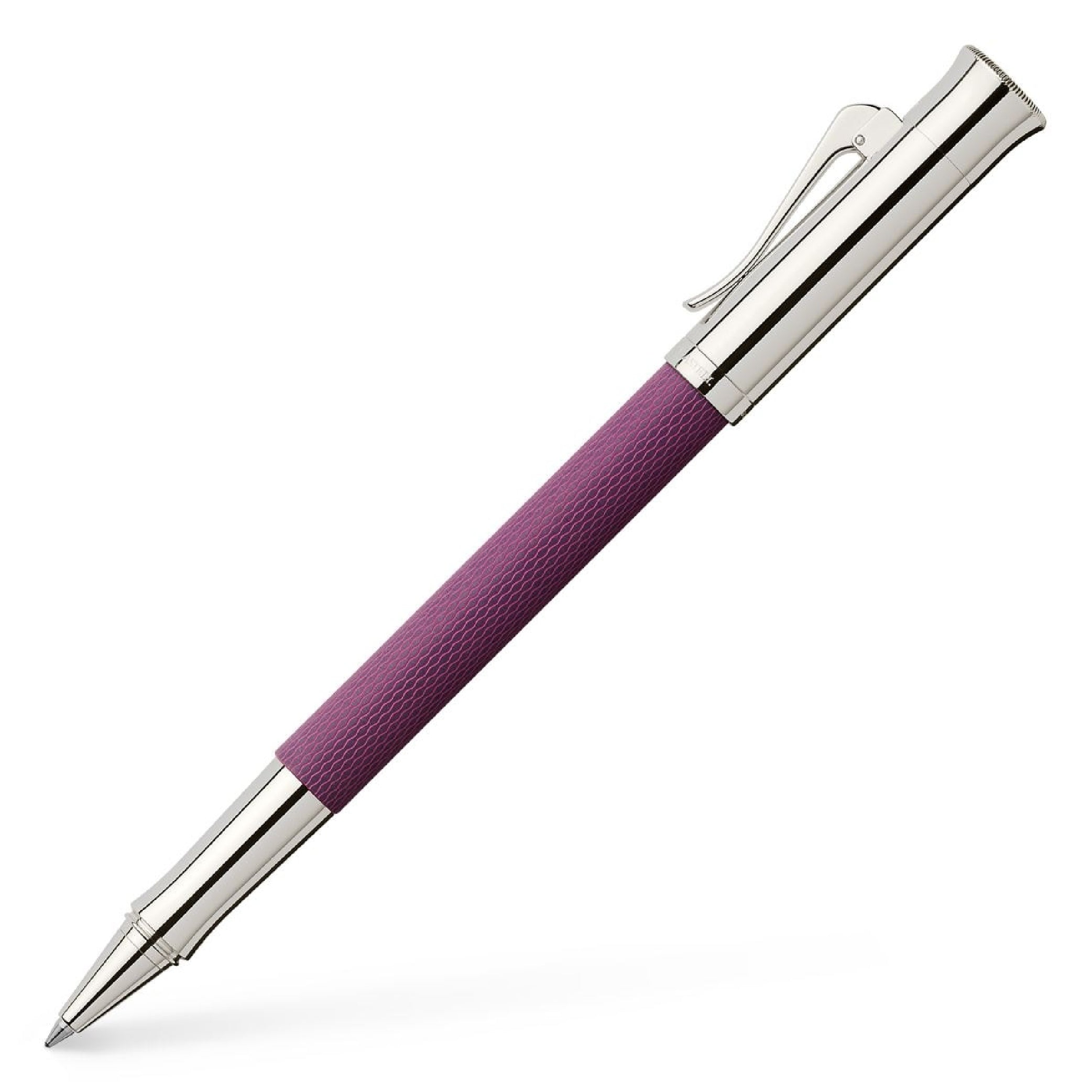 Guilloche Violet Blue Rollerball