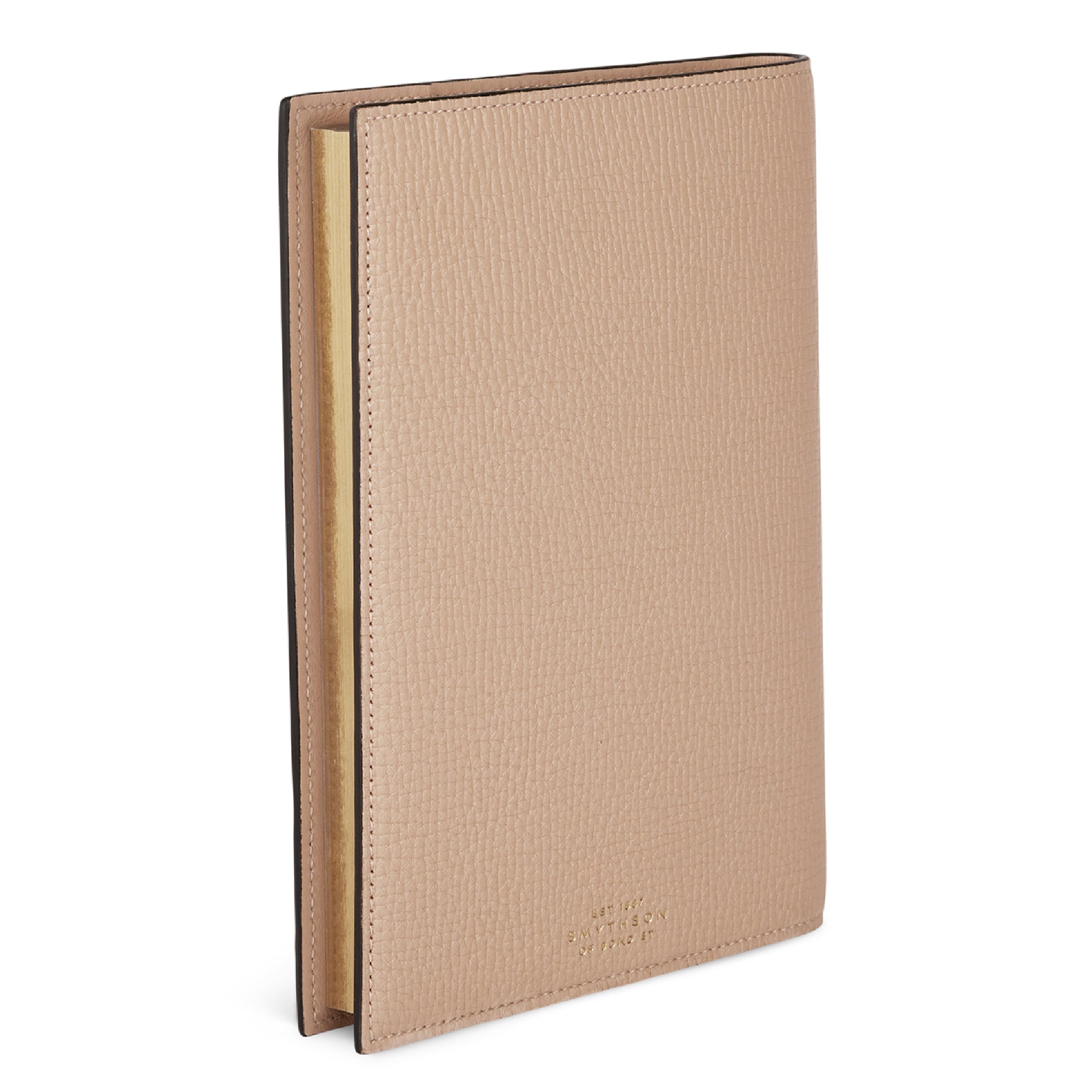 SMYTHSON Nutmeg Brown Evergreen Refillable Notebook in Ludlow