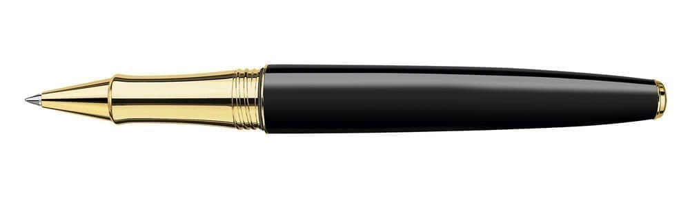 CARAN D'ACHE Leman Ebony Black Gold Rollerball