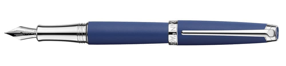 CARAN D'ACHE Leman Blue Night Matt Fountain Pen