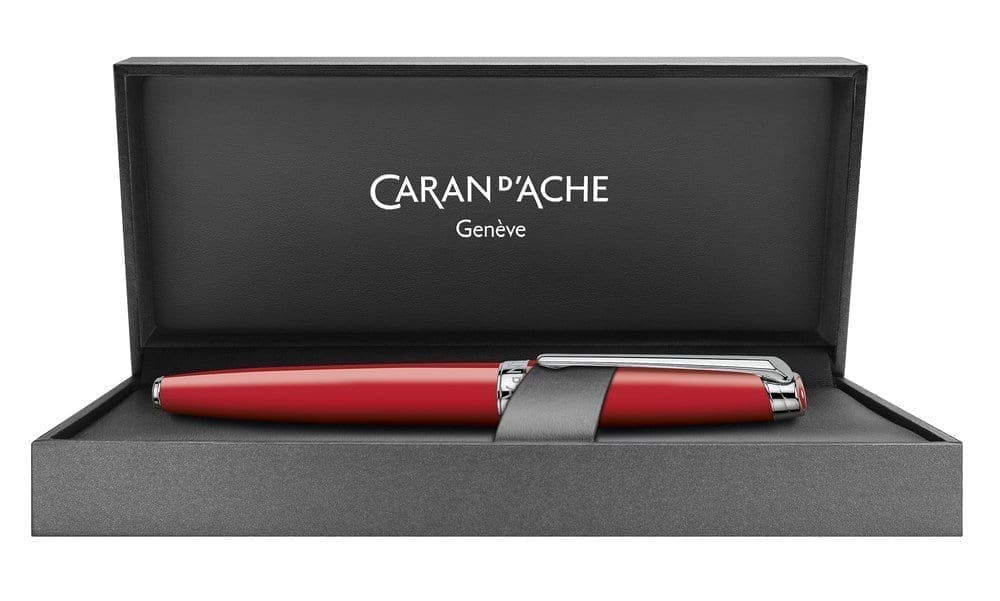 CARAN D'ACHE Leman Scarlet Red Rollerball