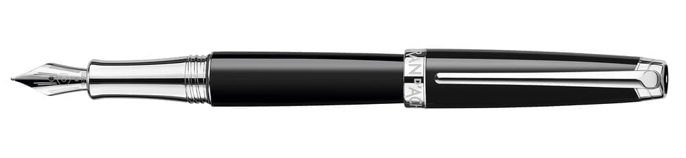 CARAN D'ACHE Leman Ebony Black Fountain Pen