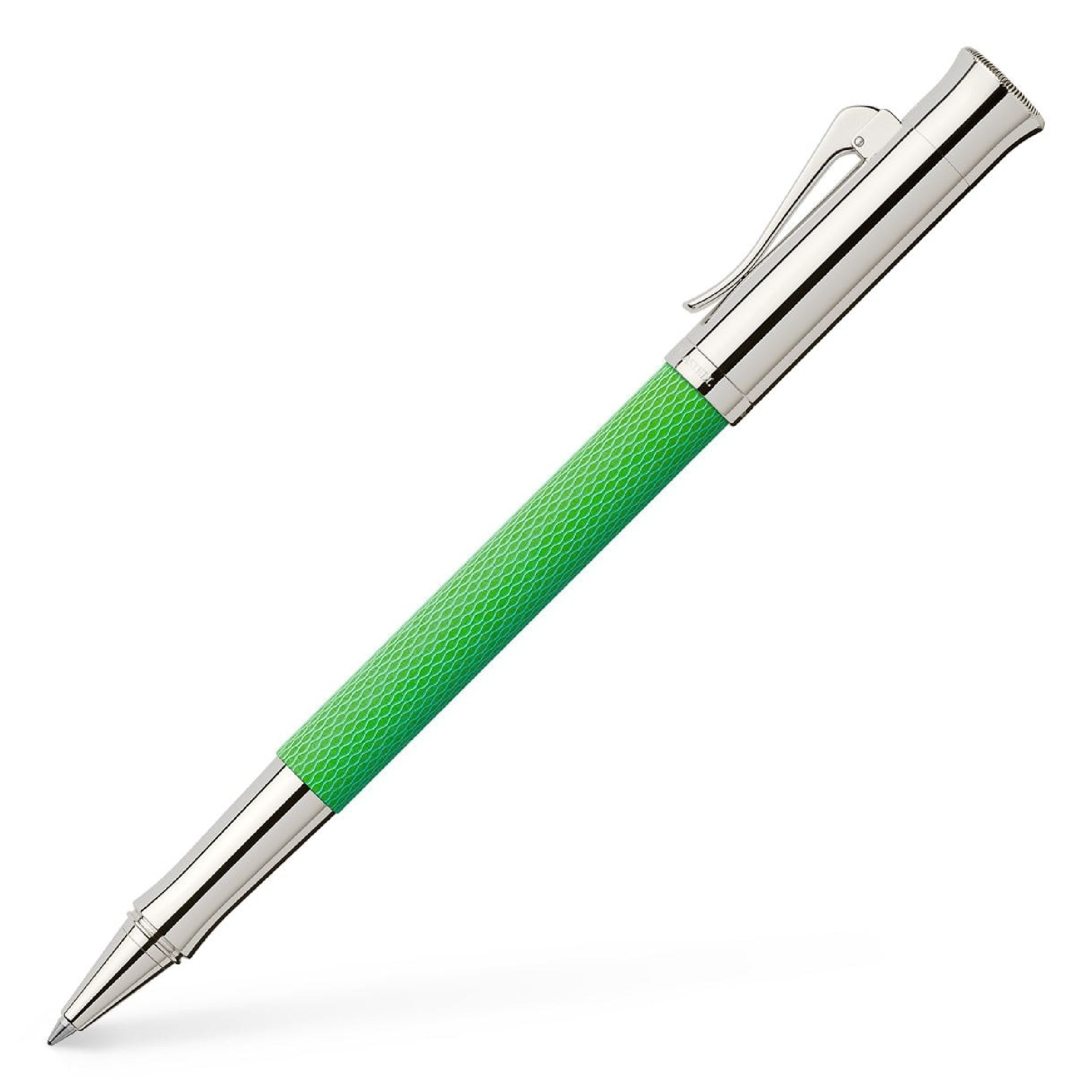 Guilloche Viper Green Rollerball