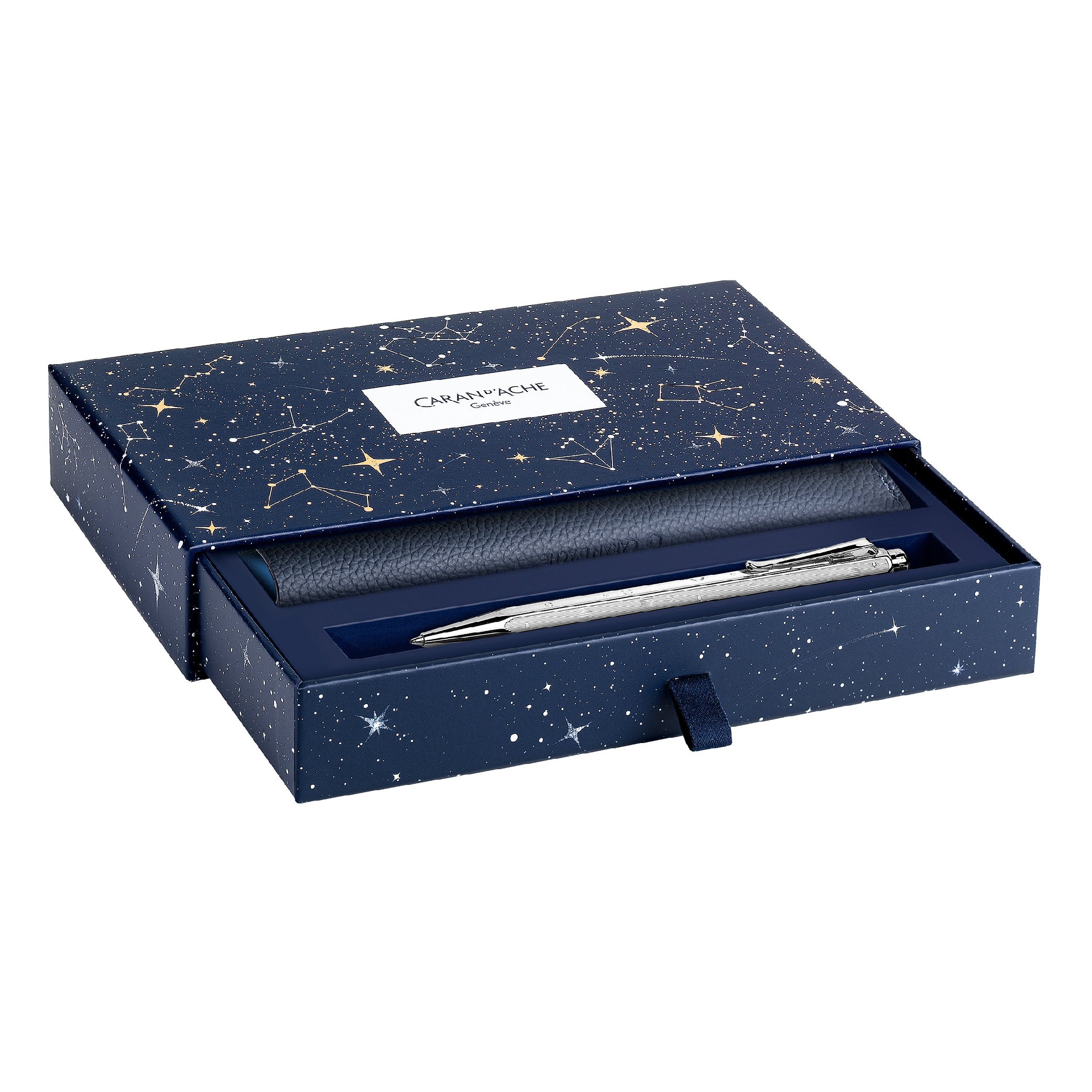 Ecridor Cosmic Blue Special Edition Set Ballpoint & Leather Case