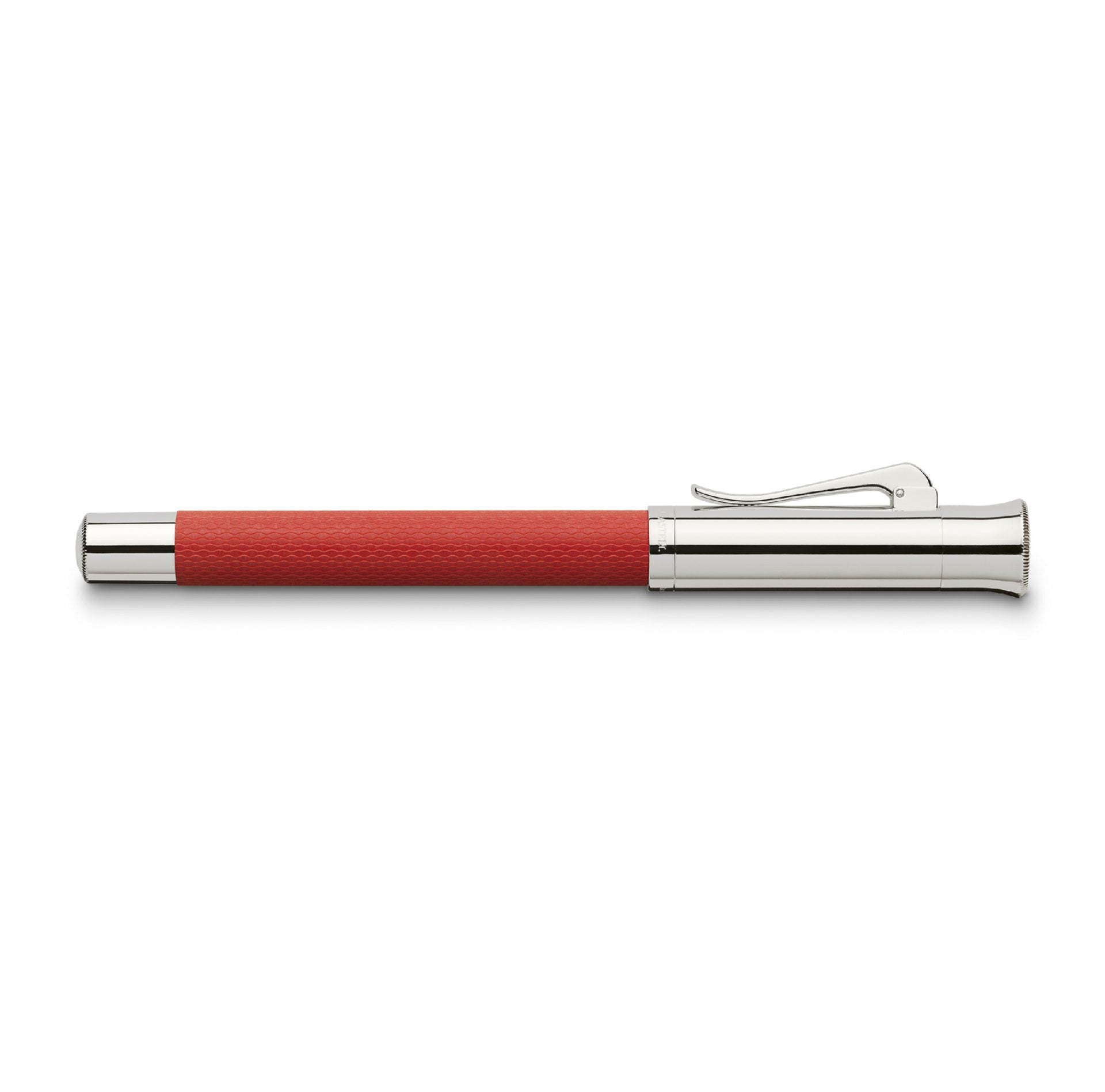 Penna roller GRAF VON FABER CASTELL Guilloche India rossa