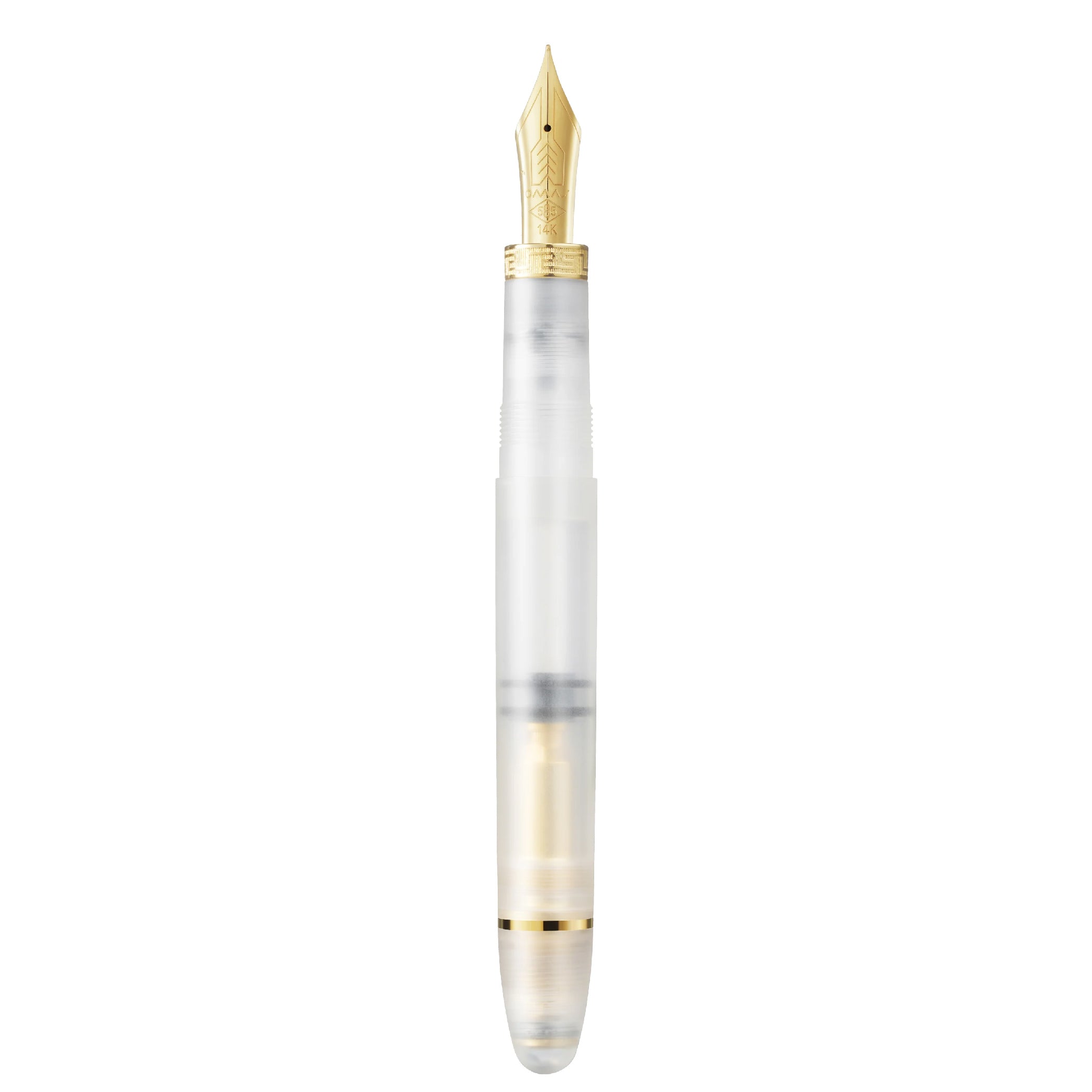 OMAS Ogiva Demonstrator Gold Trim Fountain Pen