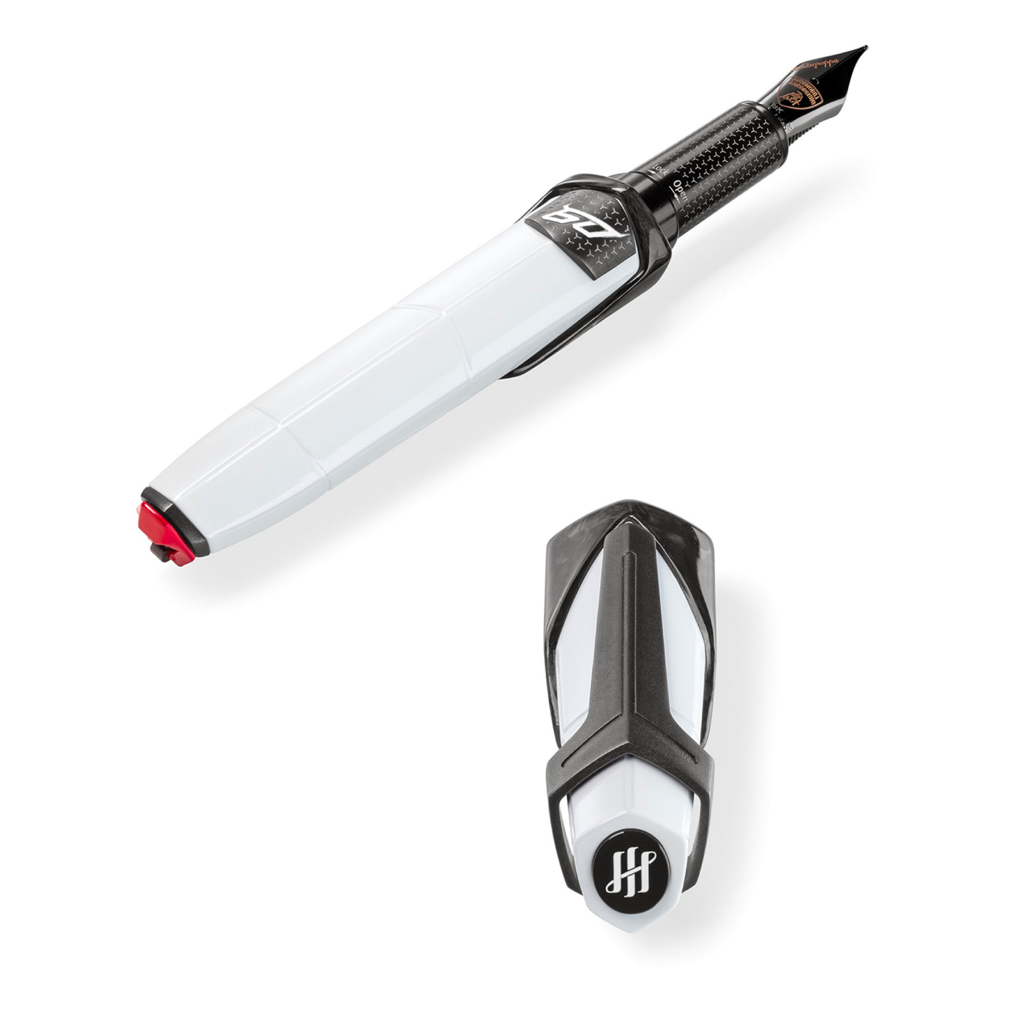 Montegrappa Automobili Lamborghini 60° Bianco Siderale Limited Edition Fountain Pen