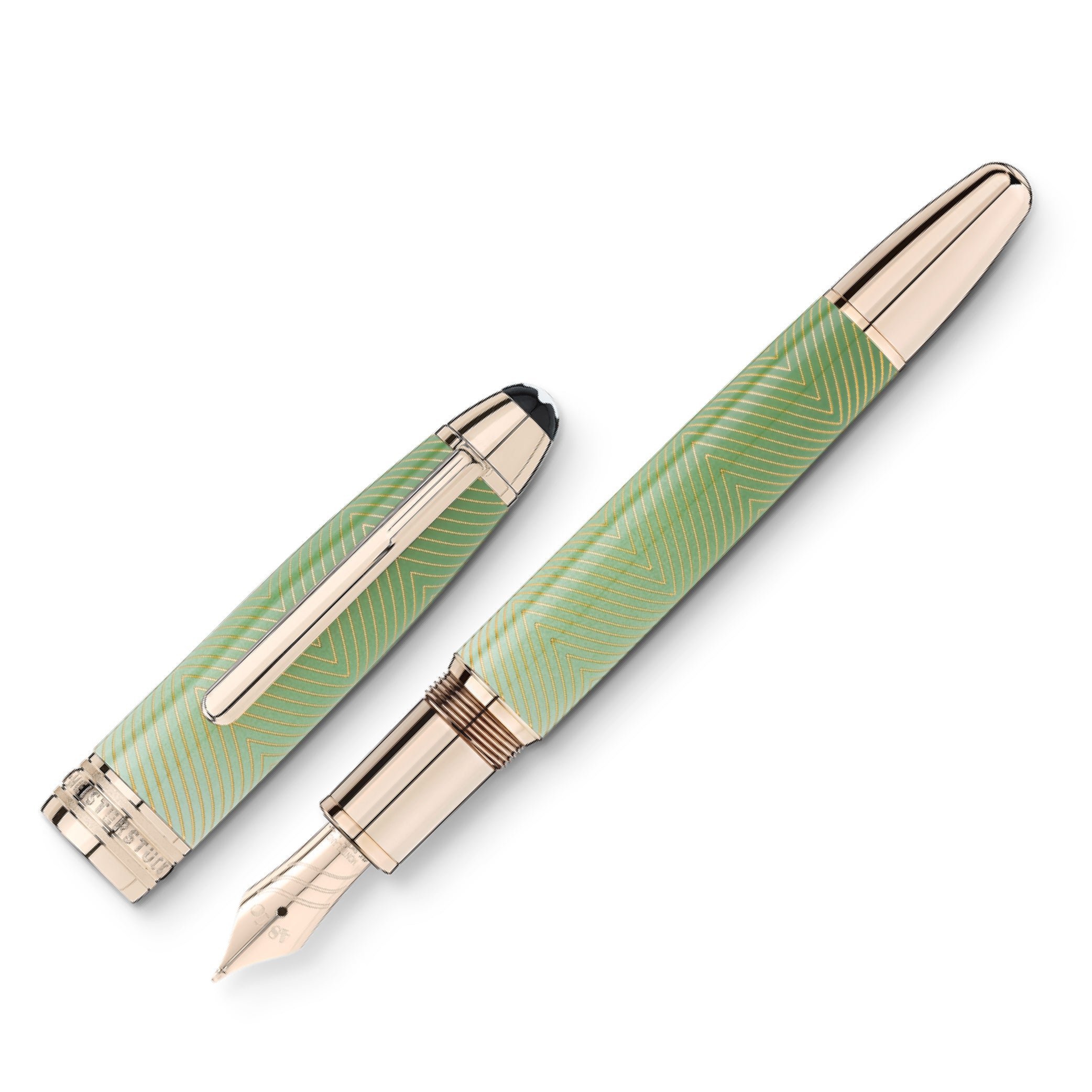 Meisterstück Calligraphy Solitaire Celadon Dégradé Fountain Pen