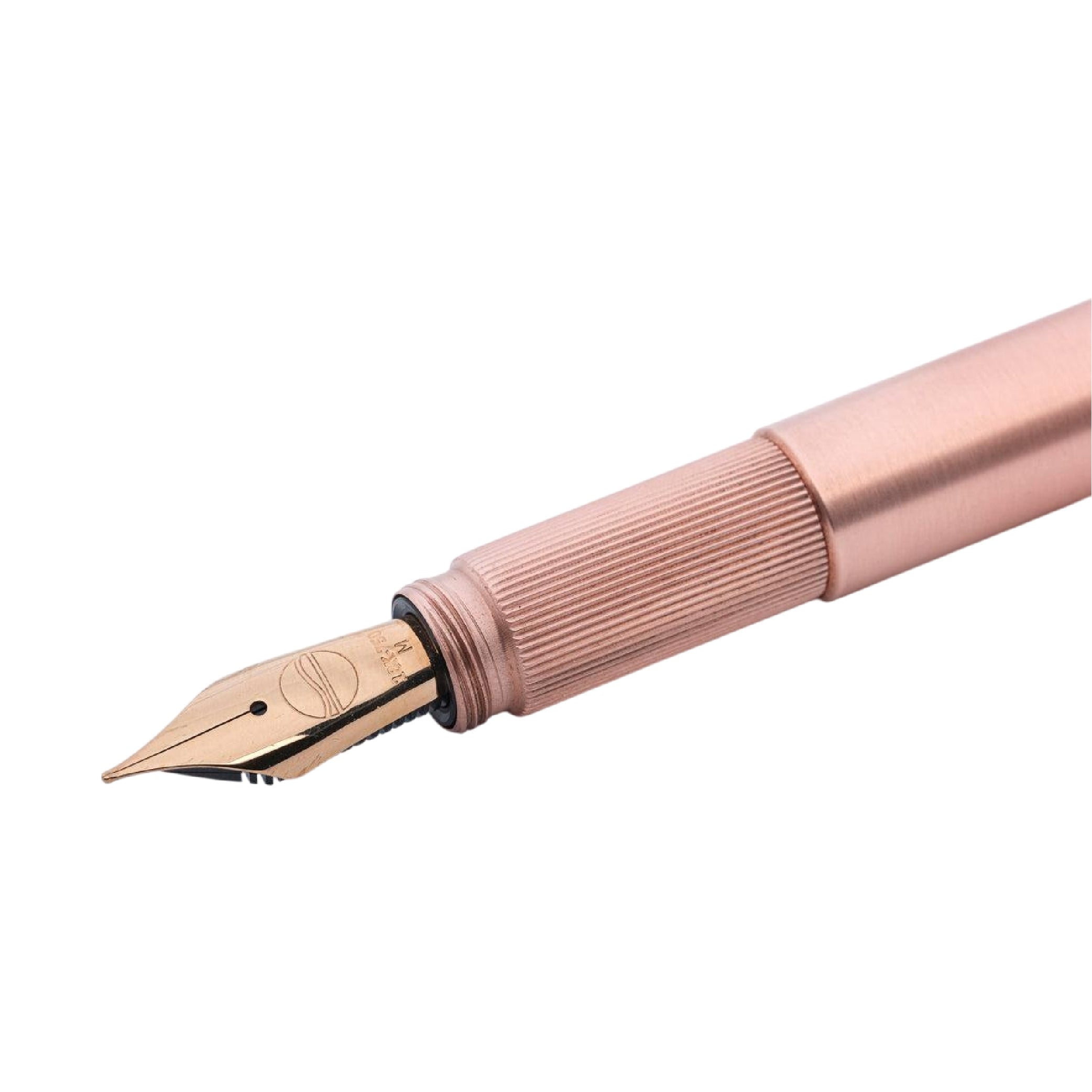 Longcap Brushed Copper Fountain Pen