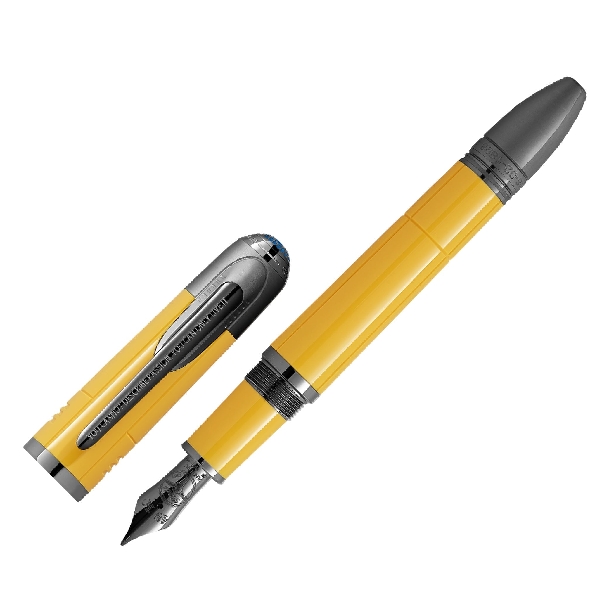 Great Characters Enzo Ferrari Special Edition Giallo Modena Fountain Pen