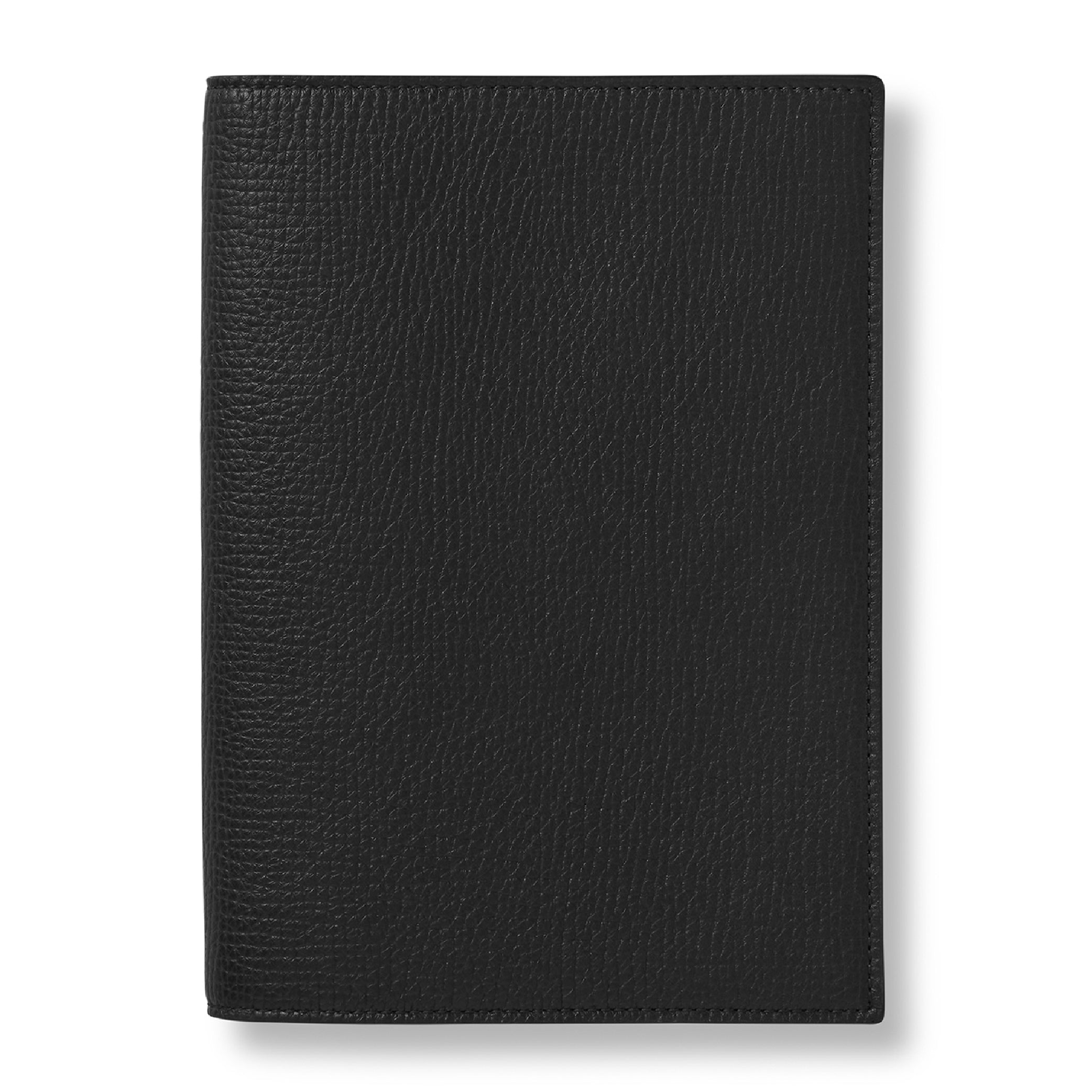 SMYTHSON Black Evergreen Refillable Notebook in Ludlow