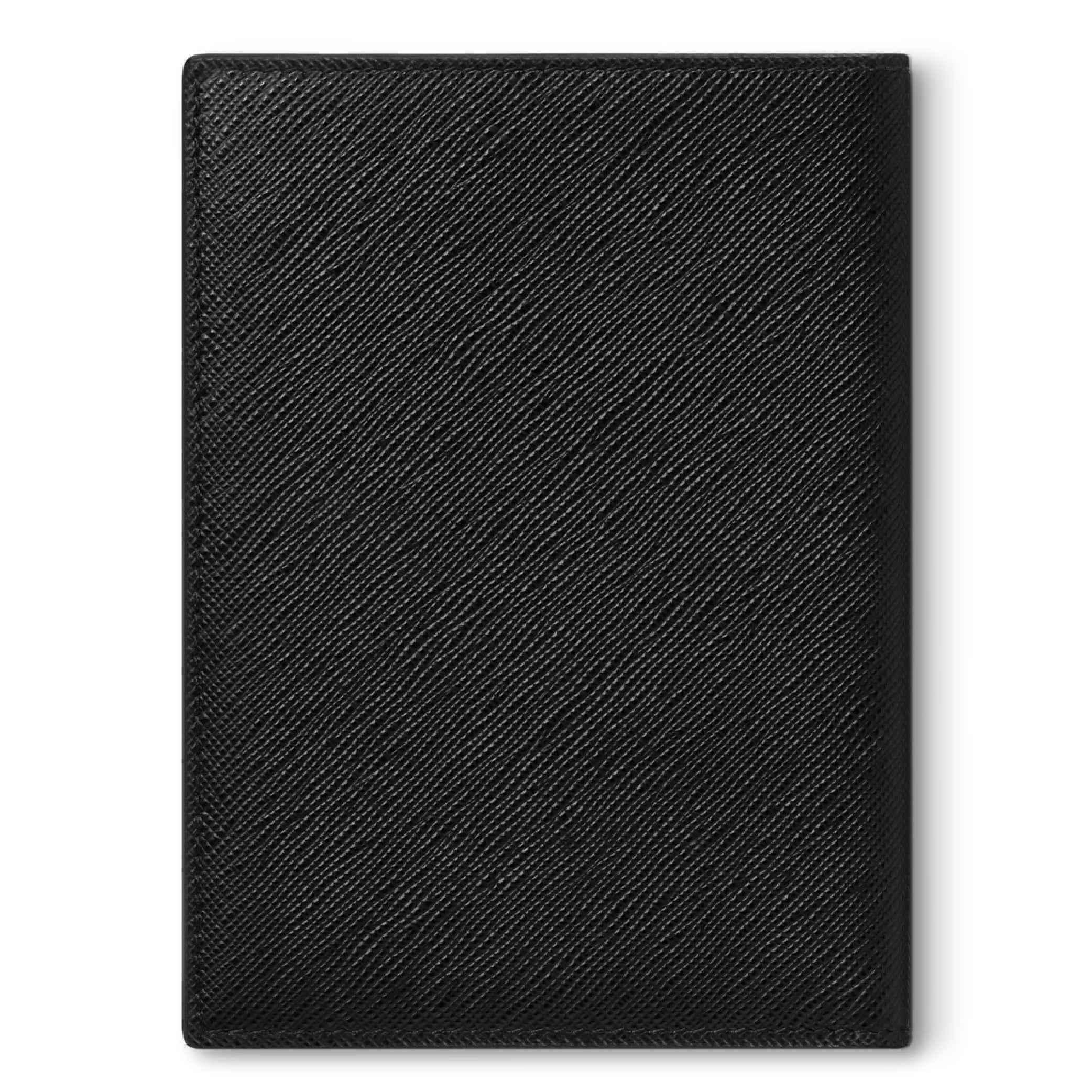 Sartorial Black Passport Holder