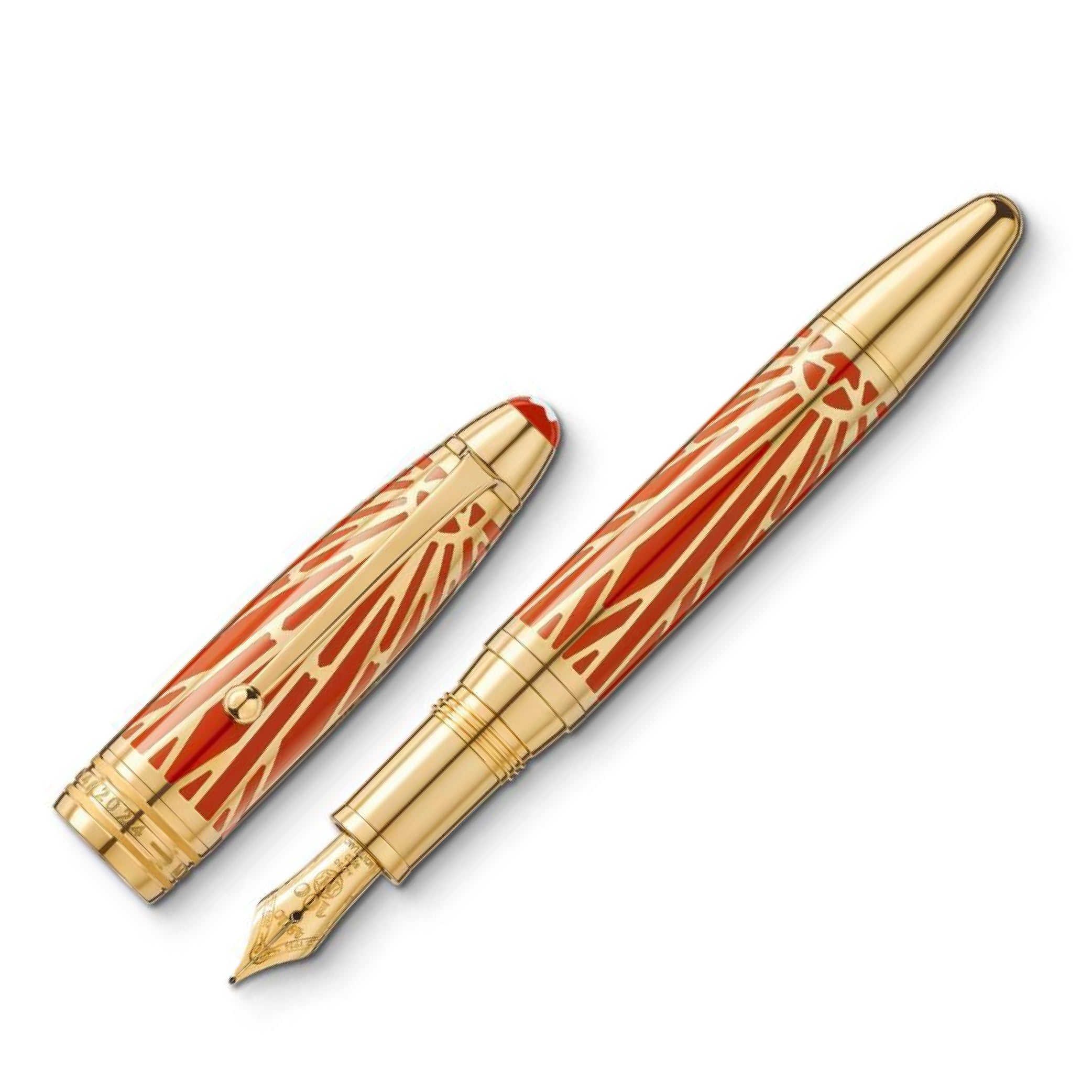 Meisterstück The Origin Sol Coral Solitaire LeGrand Fountain Pen