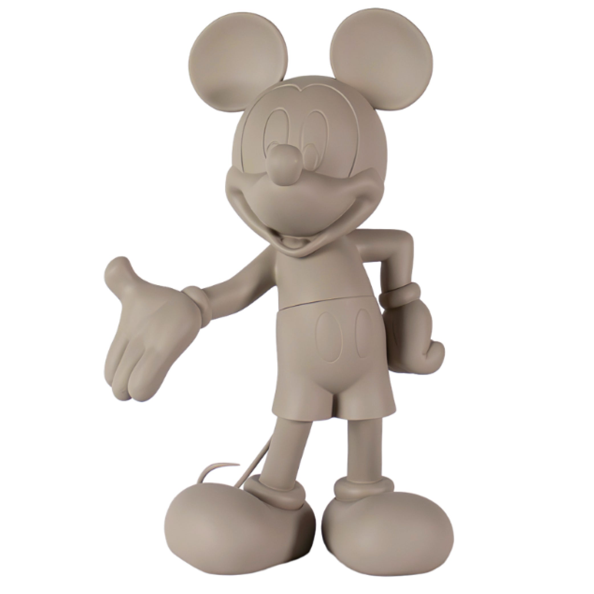 Mickey Welcome Matt Taupe - 30CM