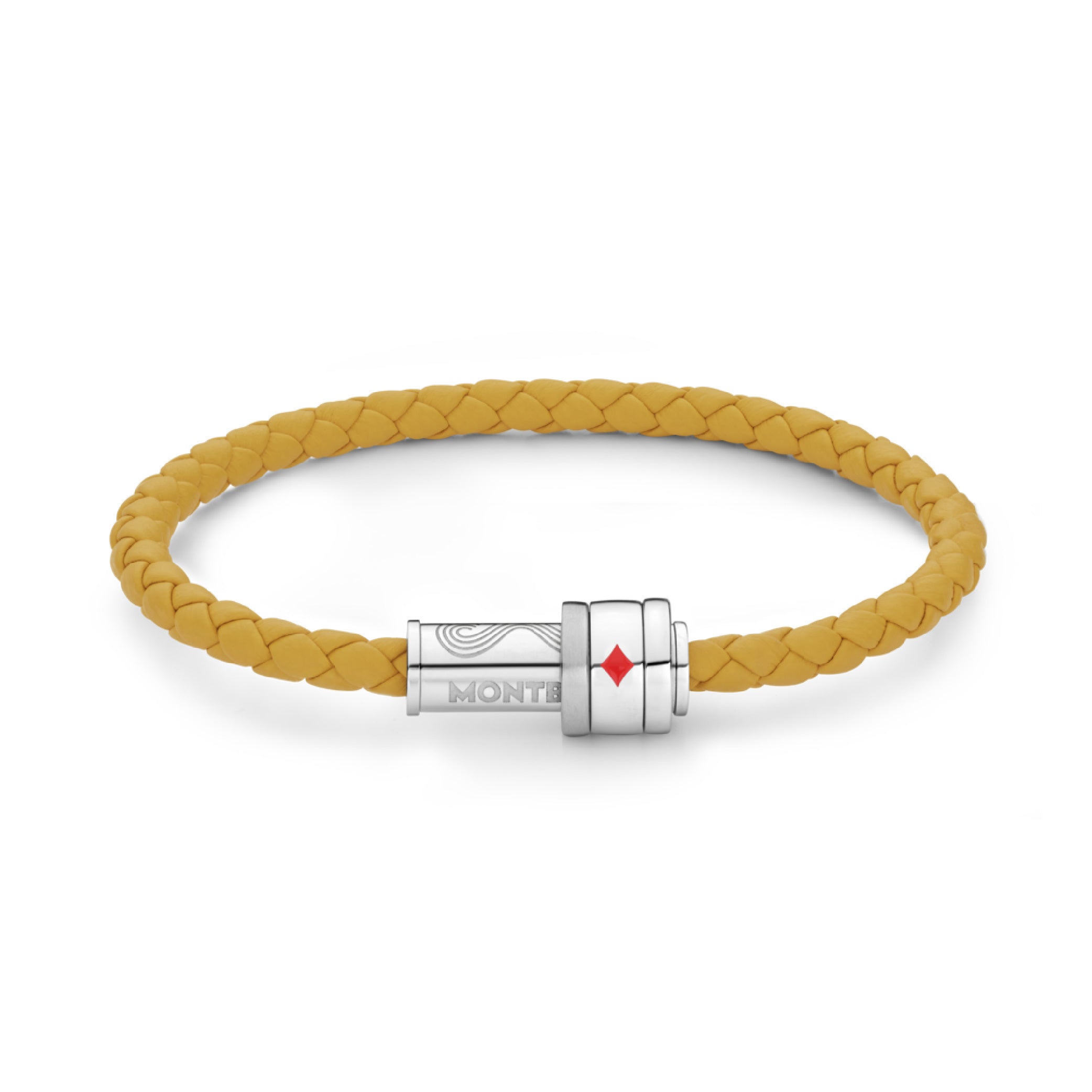 Meisterstück Yellow Bracelet Tribute to the Book Around the World in 80 Days Ace of Diamond