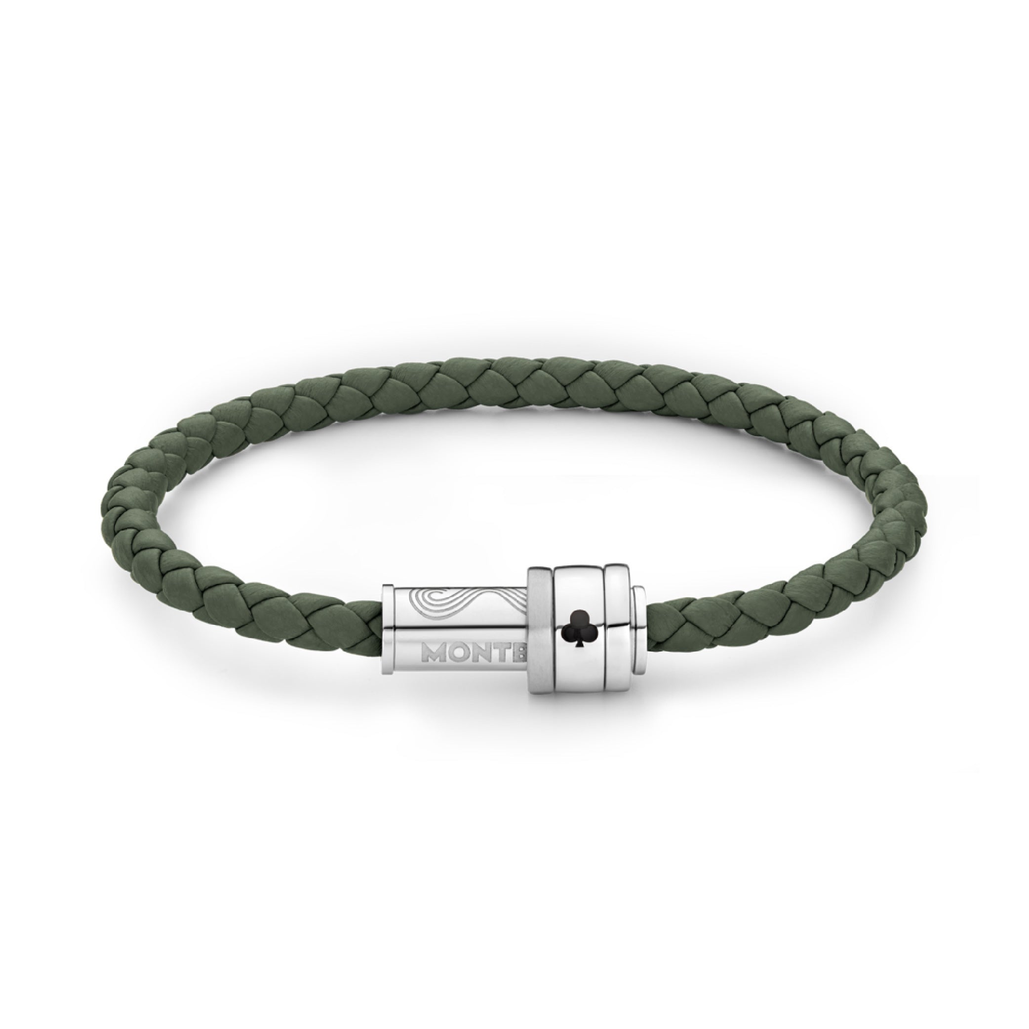 Meisterstück Green Bracelet Tribute to the Book Around the World in 80 Days Ace of Diamond