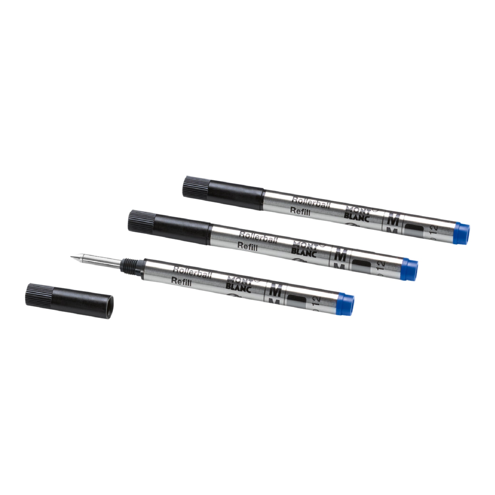 3 Rollerball Small Refills Royal Blue (M)