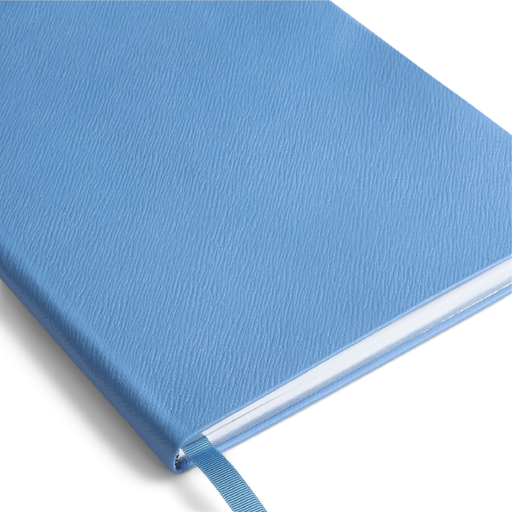 SMYTHSON Nile Blue Portobello Notebook in Panama